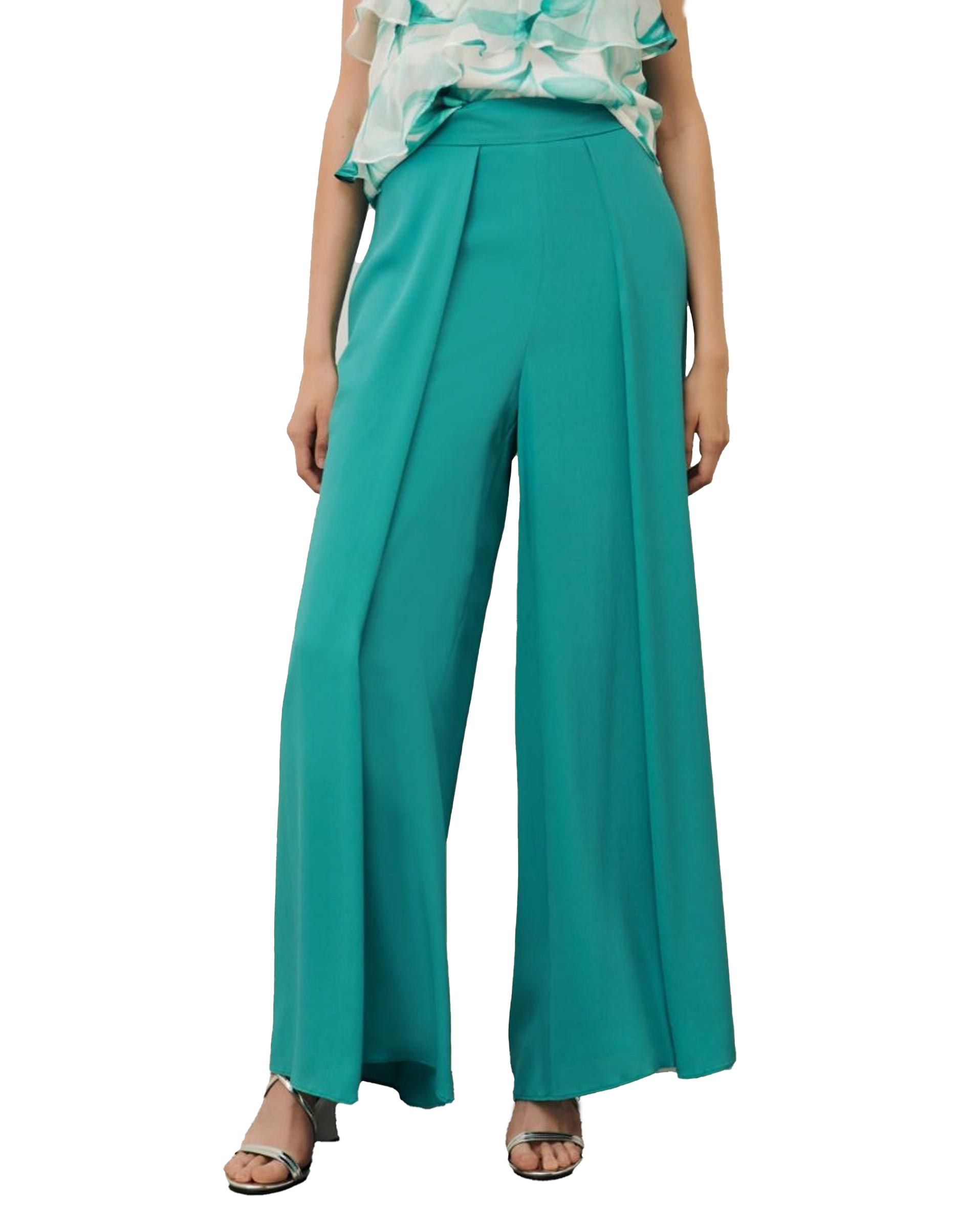 Marella VANNA Green Silk Shirt 311613282 003