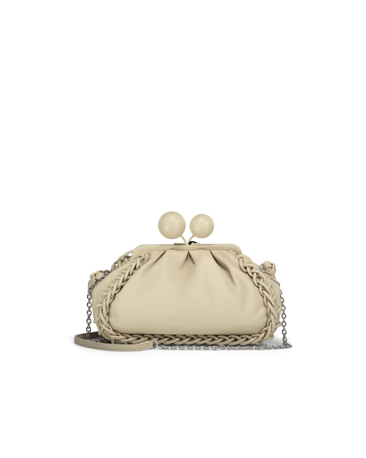国内発送/送料関税込【WEEKEND MAX MARA】 LECITOPV BORSA Weekend Max Mara | Borsa Pasticcino LECITOPV nappa naturale