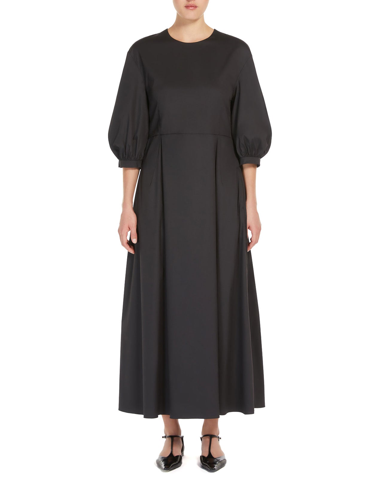 S Max Mara | Clea black cotton dress – lemlò