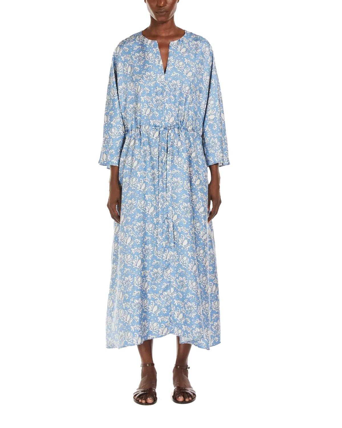 S Max Mara Merano S MAX MARA】MERANO プリント ポプリン パンツ