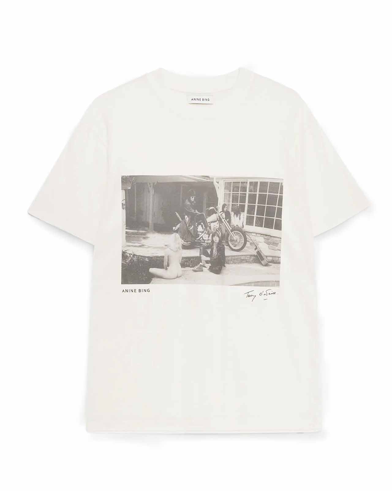 anine bing lili tee white Anine Bing