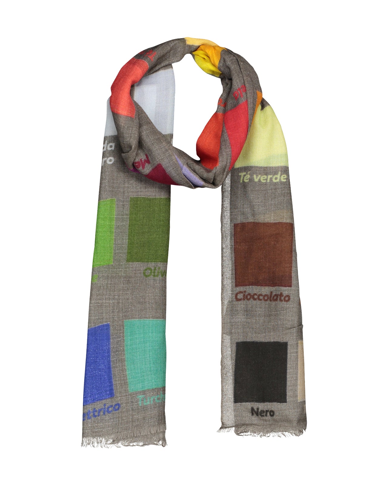Completo cappello e sciarpa Basic Multicolore I Ophelia Italy Completo cappello e sciarpa Basic Multicolore I Ophelia Italy