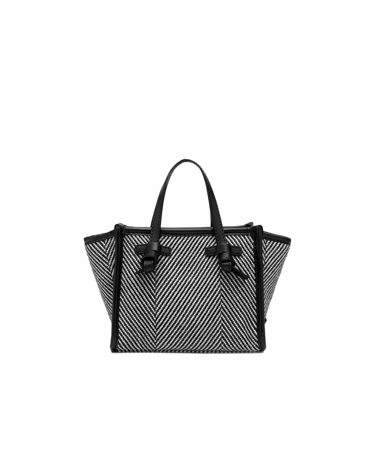 Gianni Chiarini Borsa Miss Marcella spiga bianco nero – lemlò