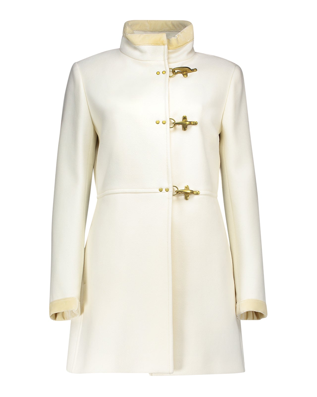 Fay Virginia Ganci white wool coat – lemlò
