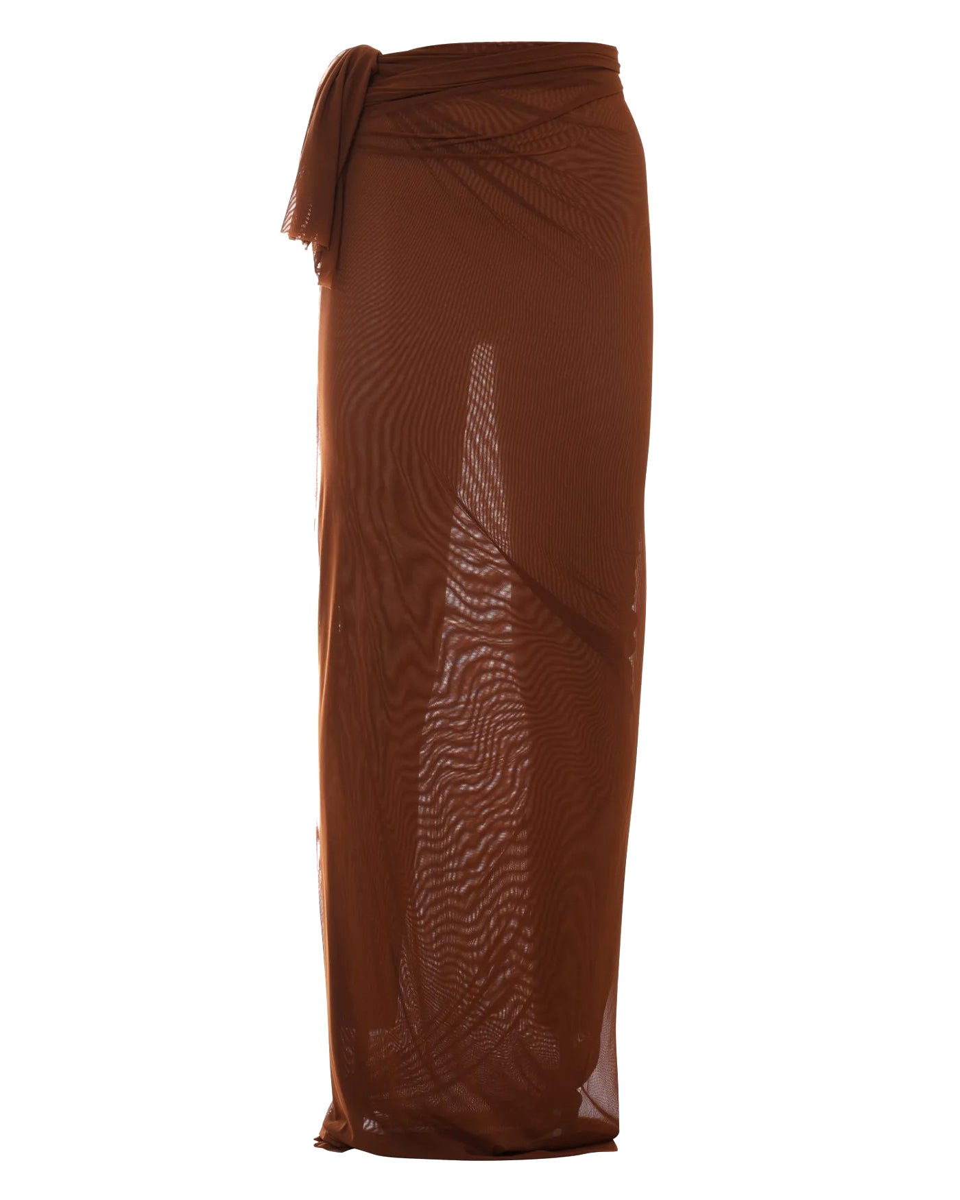 Matinee Pareo Lungo Alexandra Tulle Marrone Leml matinee-pareo-lungo-alexandra-tulle-marrone-leml
