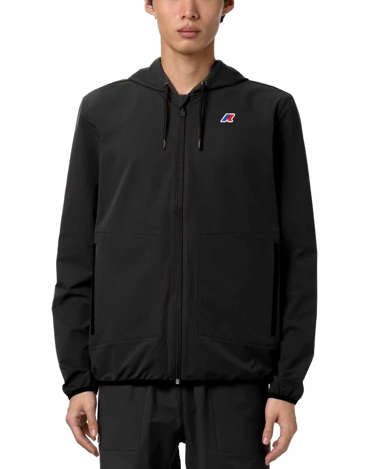 K-Way Felpa Jourdain Travel black pure