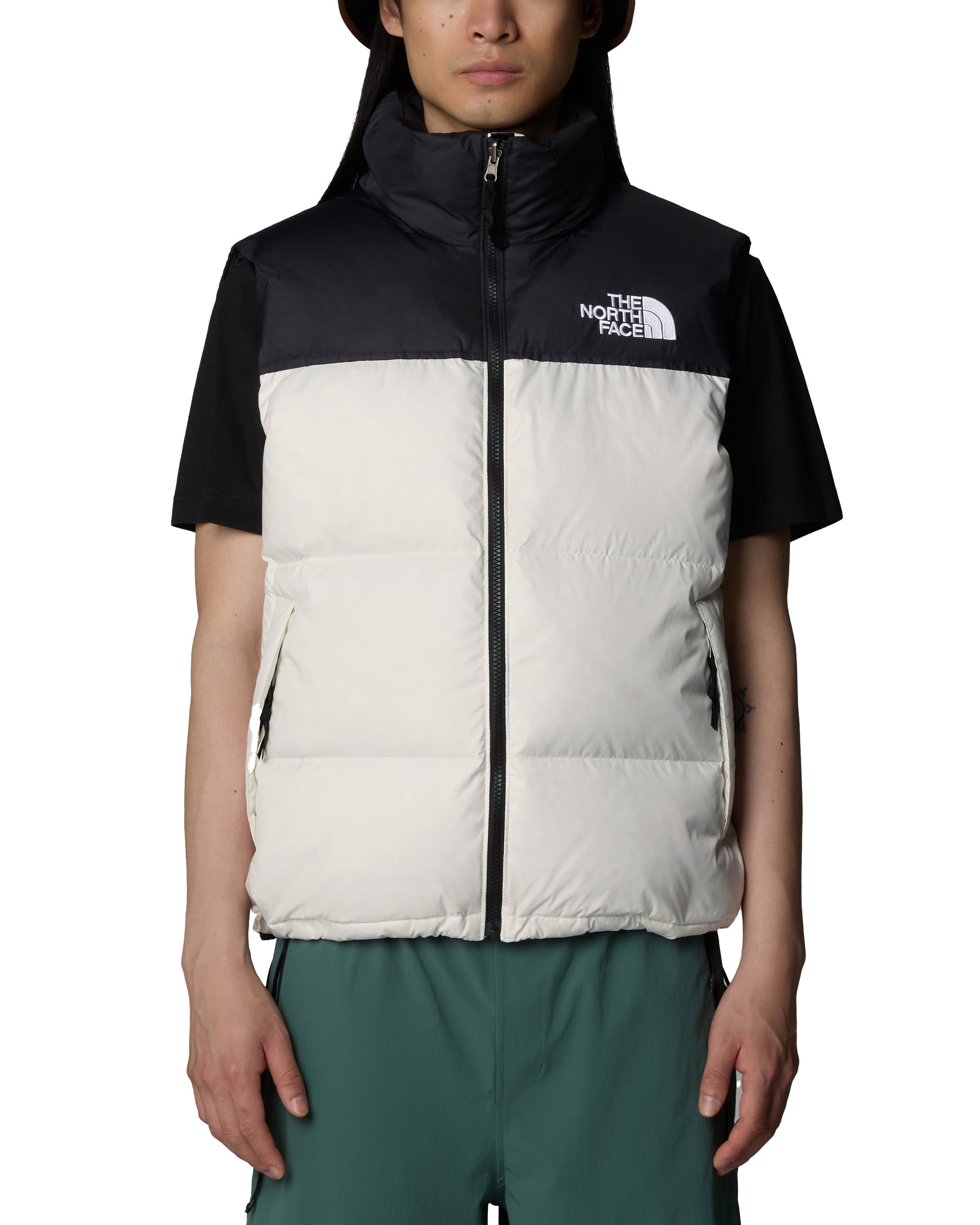The North Face 1996 Retro Nuptse Down Vest White Dune – lemlò