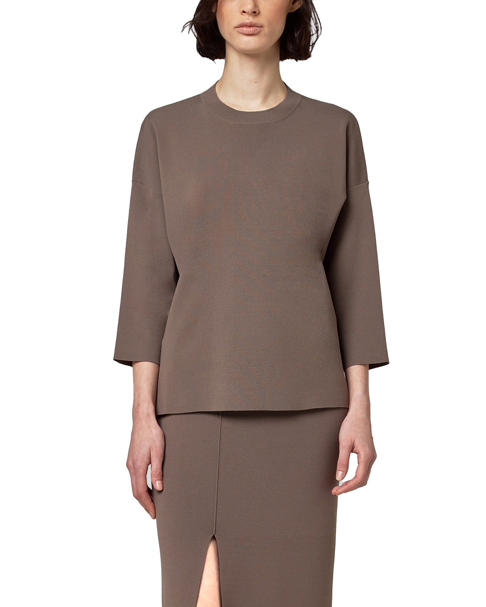 Maglietta A Maniche Lunghe Elasticizzata Nero | - GAP Italia - Foto 4