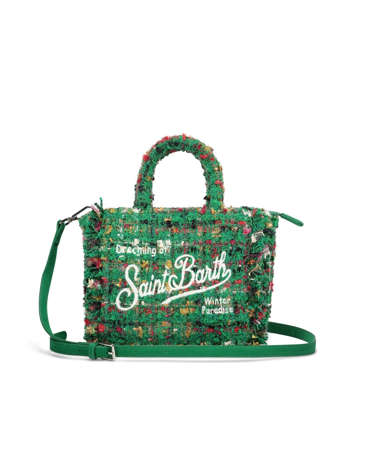 Borsa Vanity Saint Barth - Tessuto Canvas Liberty 40x32x20cm