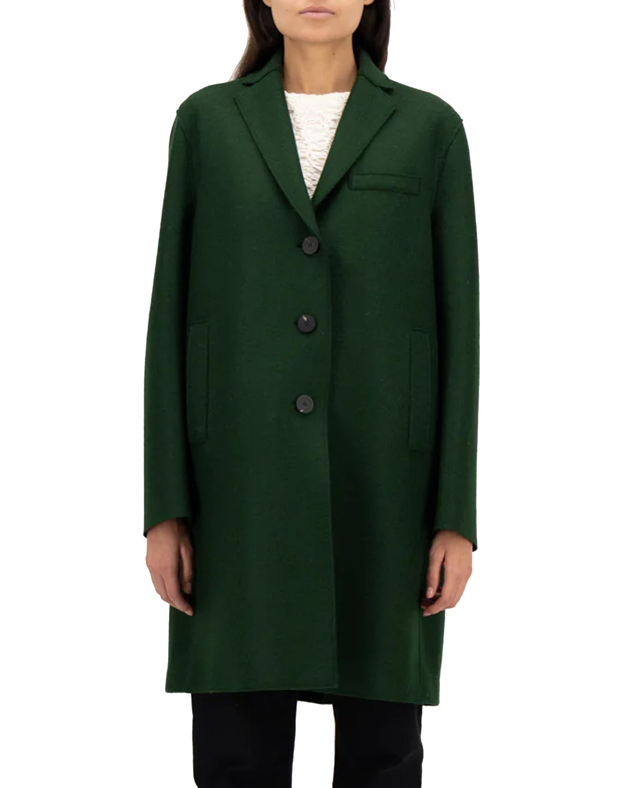 Harris wharf london green coat sale