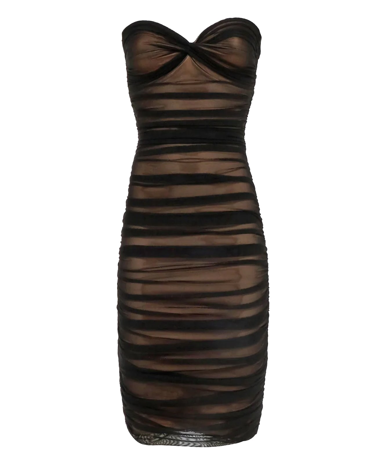 Norma Kamali | Walter black mesh dress leml Norma Kamali | Walter black mesh dress leml