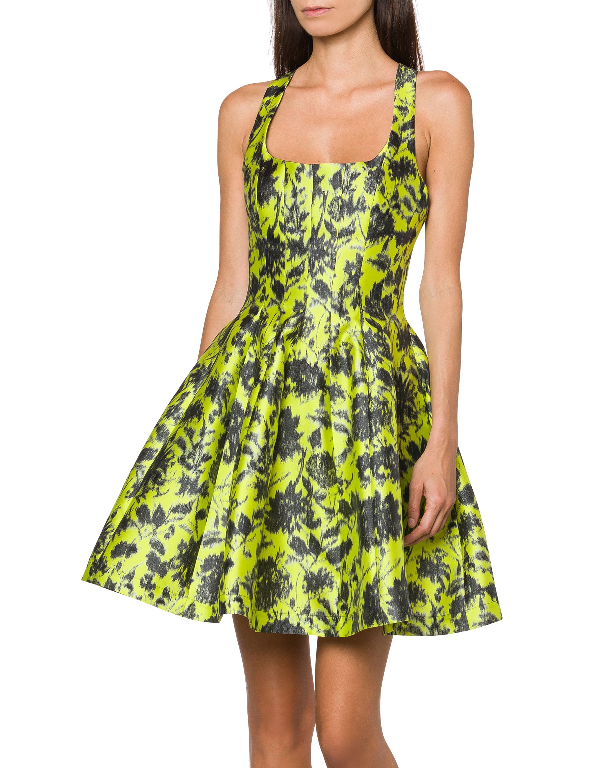 philosophy di lorenzo serafini yellow floral mini dress Philosophy di Lorenzo Serafini