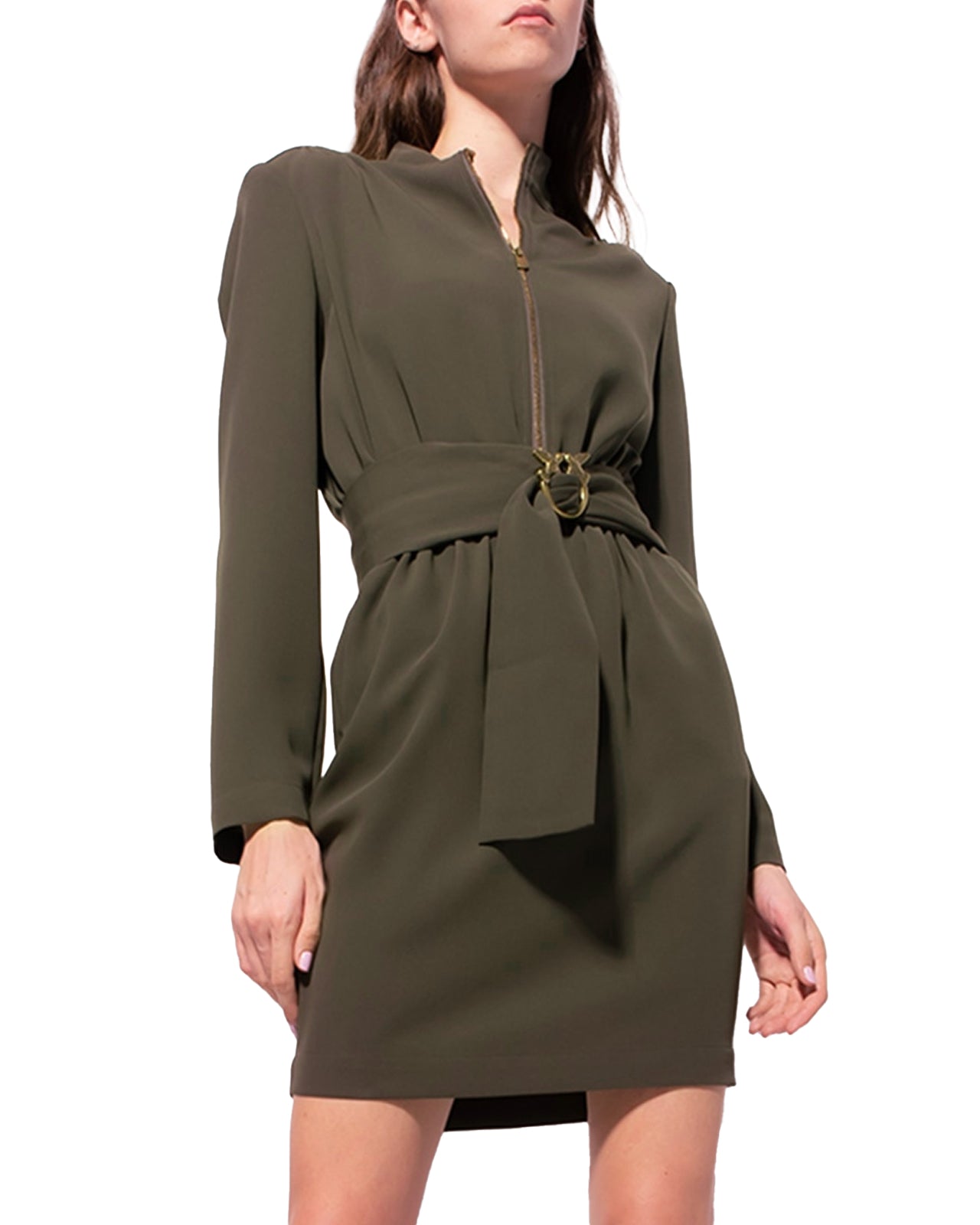 pinko green dress Pinko Midi dress - Green - Women|103888A2061A