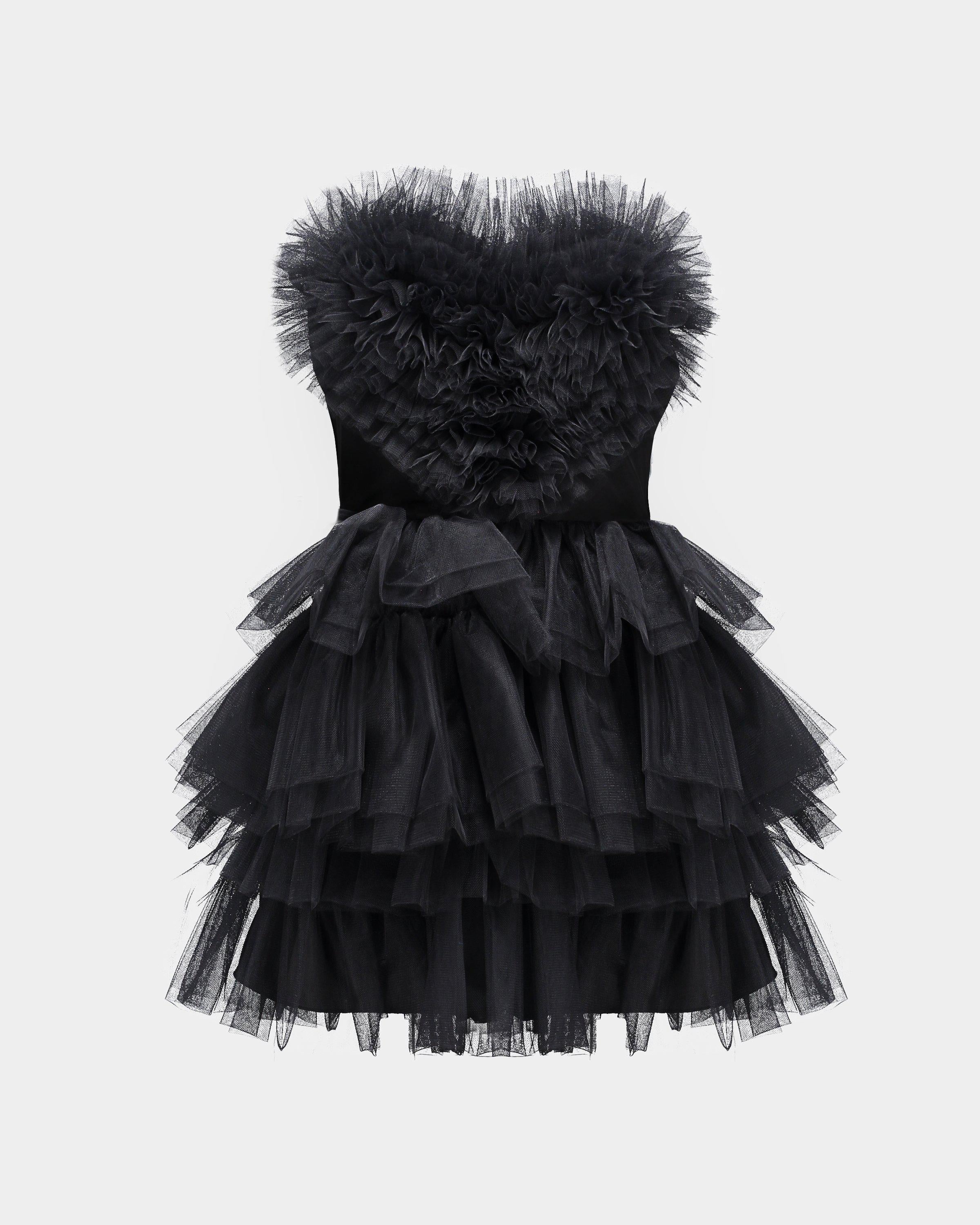 Aniye By Heart Dress Nina black tulle dress lemlo