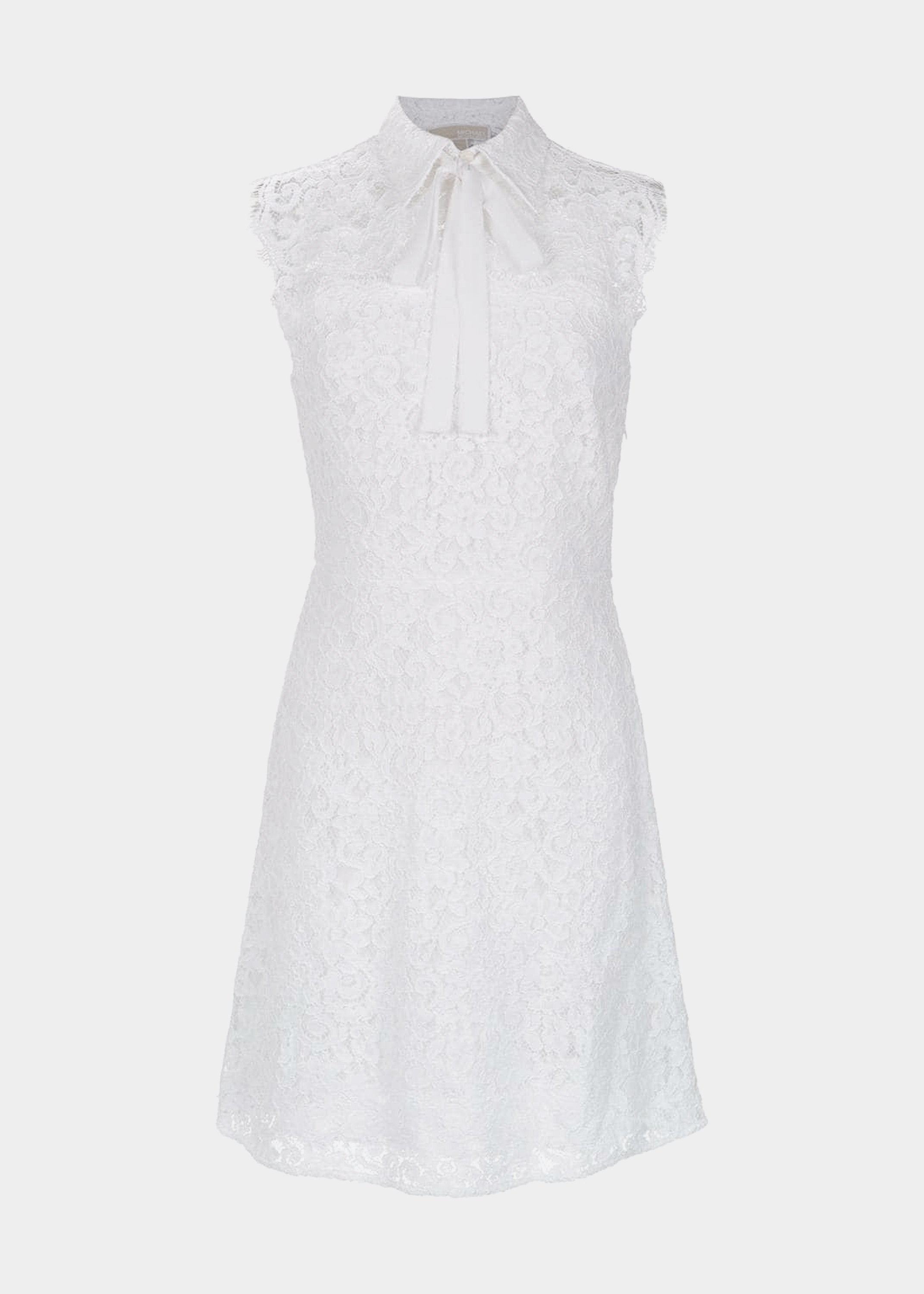 Michael Kors White Lace Lace Dress