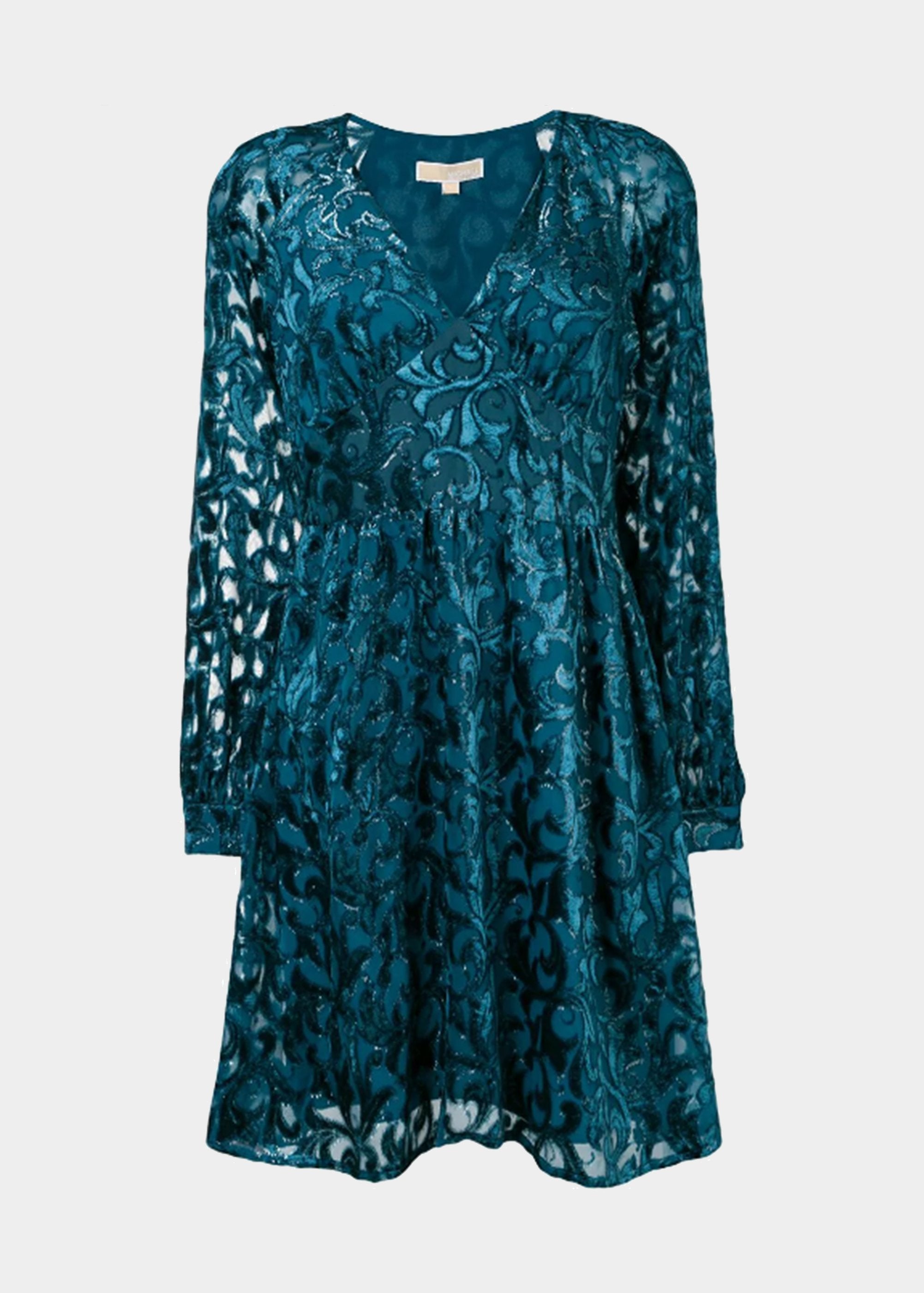 Michael kors luxe top teal