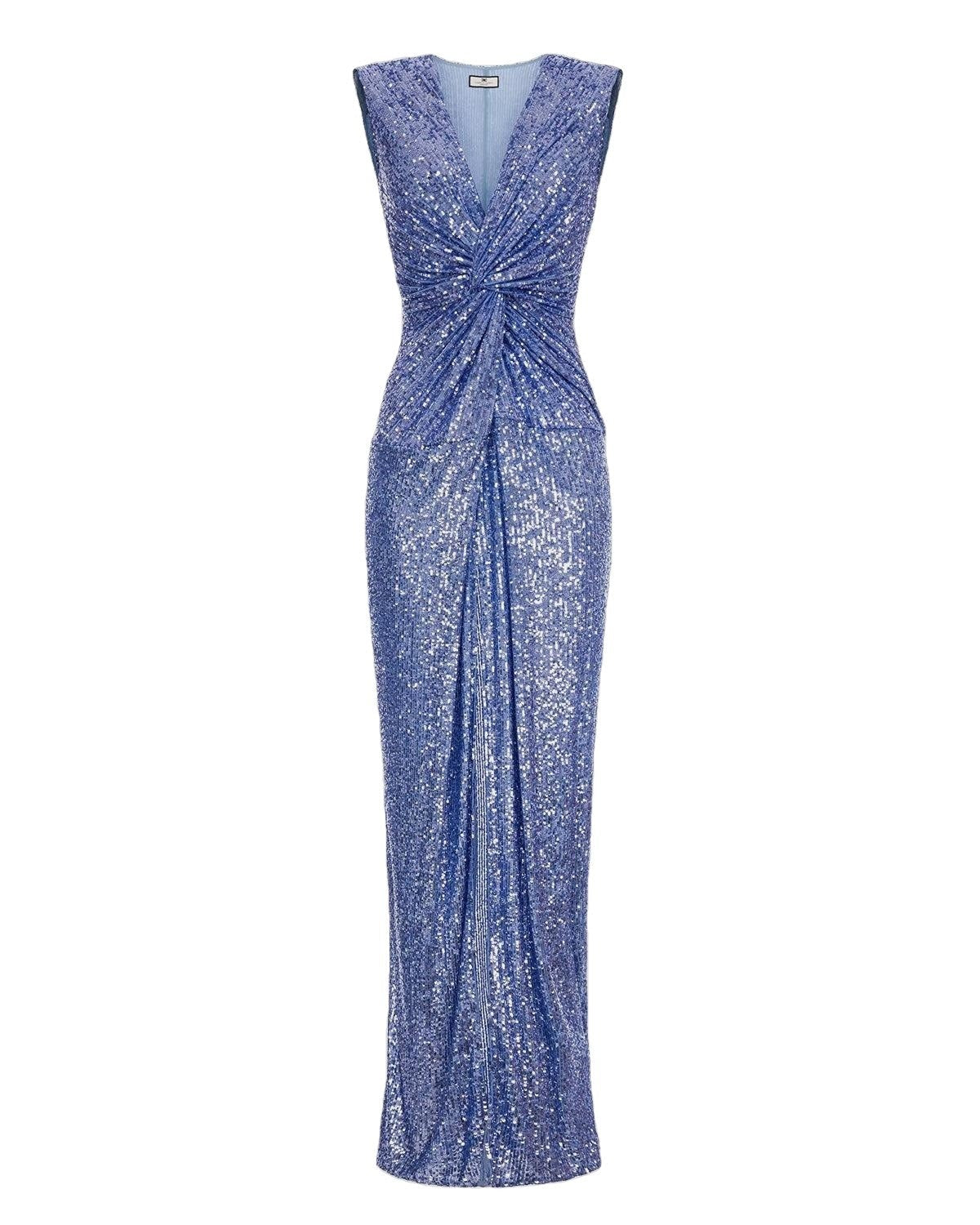 elisabetta franchi glitter maxi dress Elisabetta Franchi
