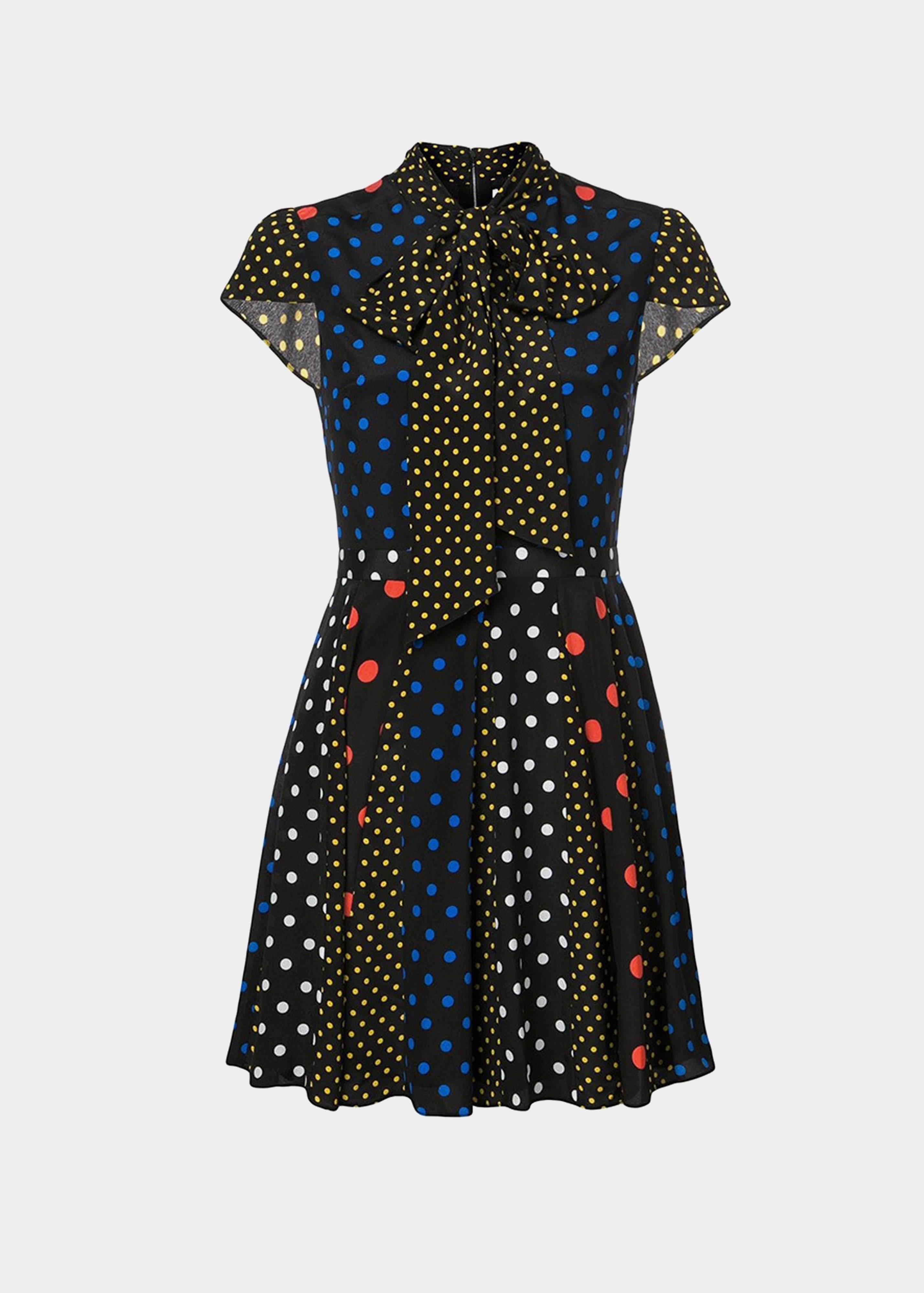 Alice and olivia polka dot dress top
