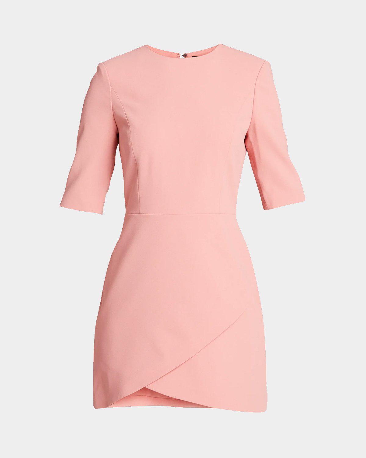 Alice and olivia hot pink dress best sale