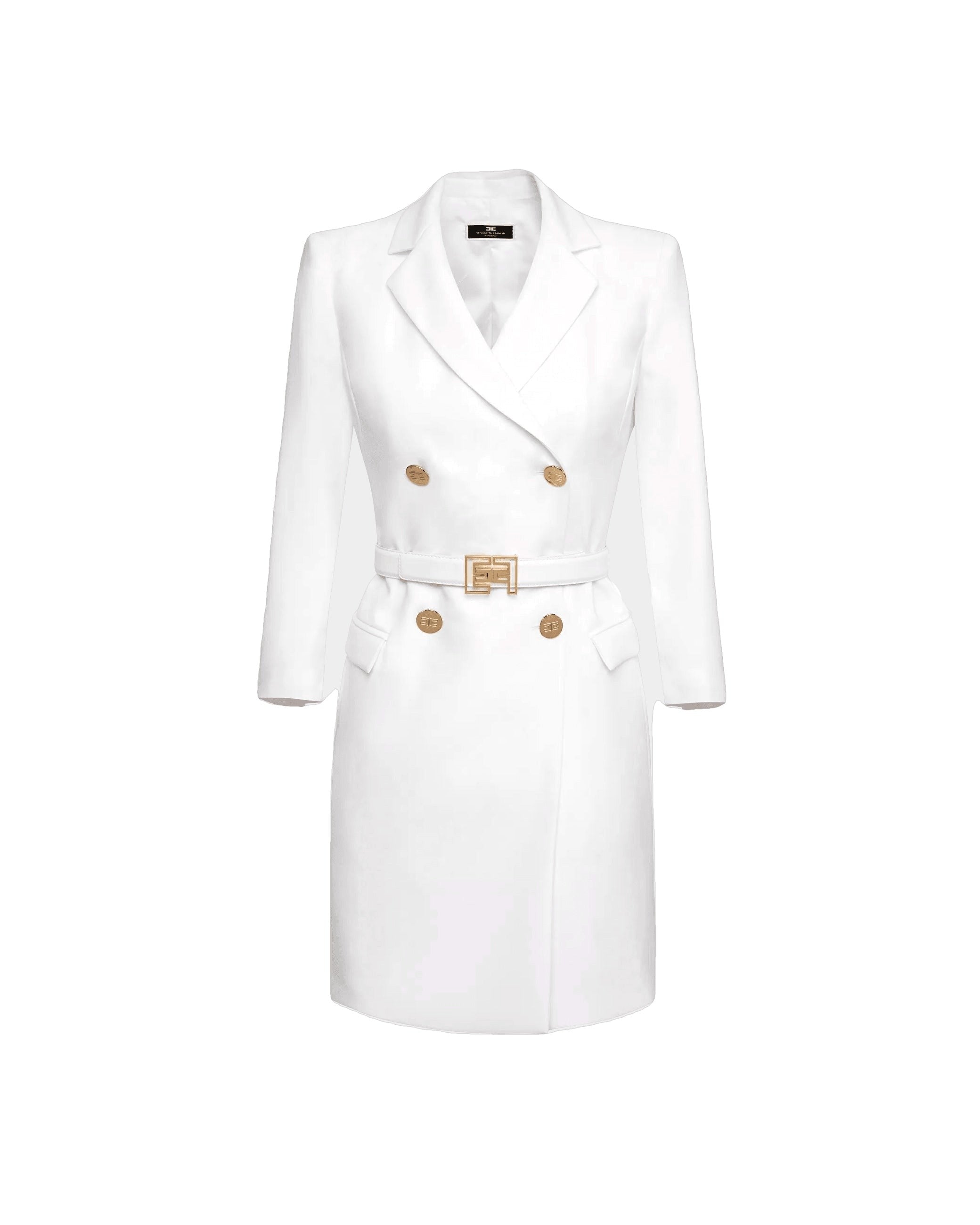elisabetta franchi white long dress Elisabetta Franchi Bead-embellished Maxi Dress