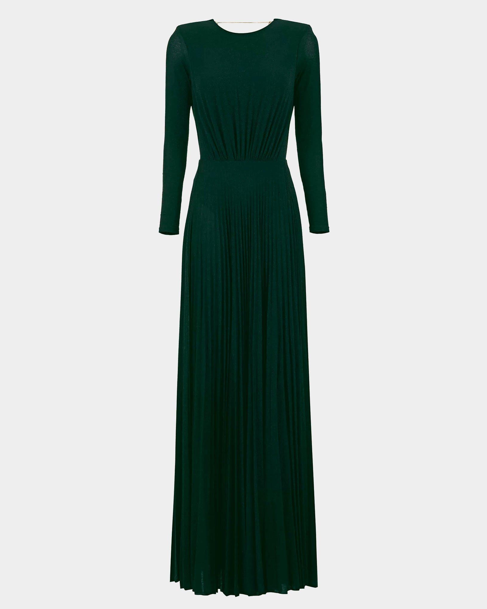 Donna Elisabetta Abito Elisabetta Franchi Plissettato Elisabetta