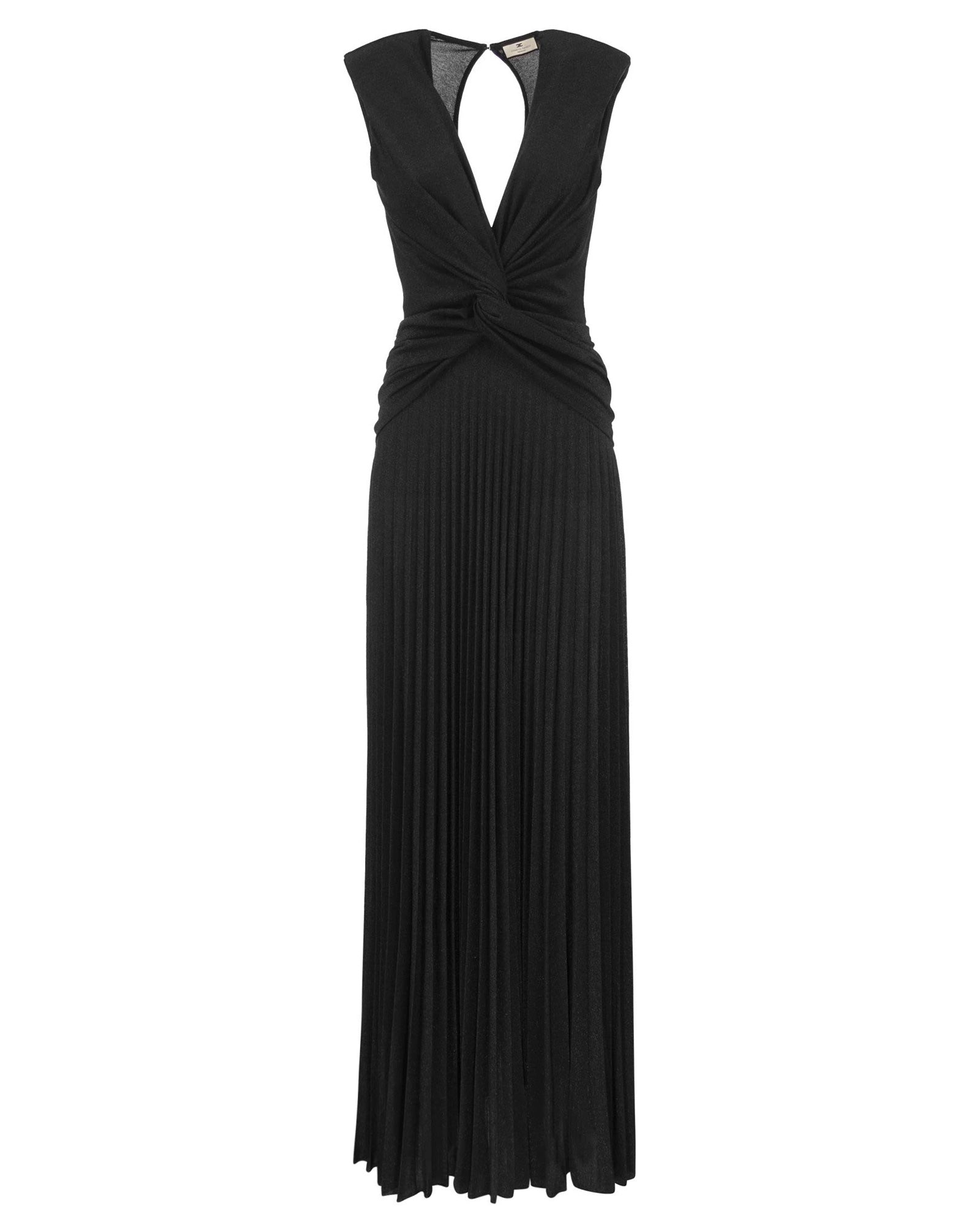 Elisabetta Franchi | Long Red Carpet black lurex dress leml Elisabetta Franchi | Long Red Carpet black lurex dress leml