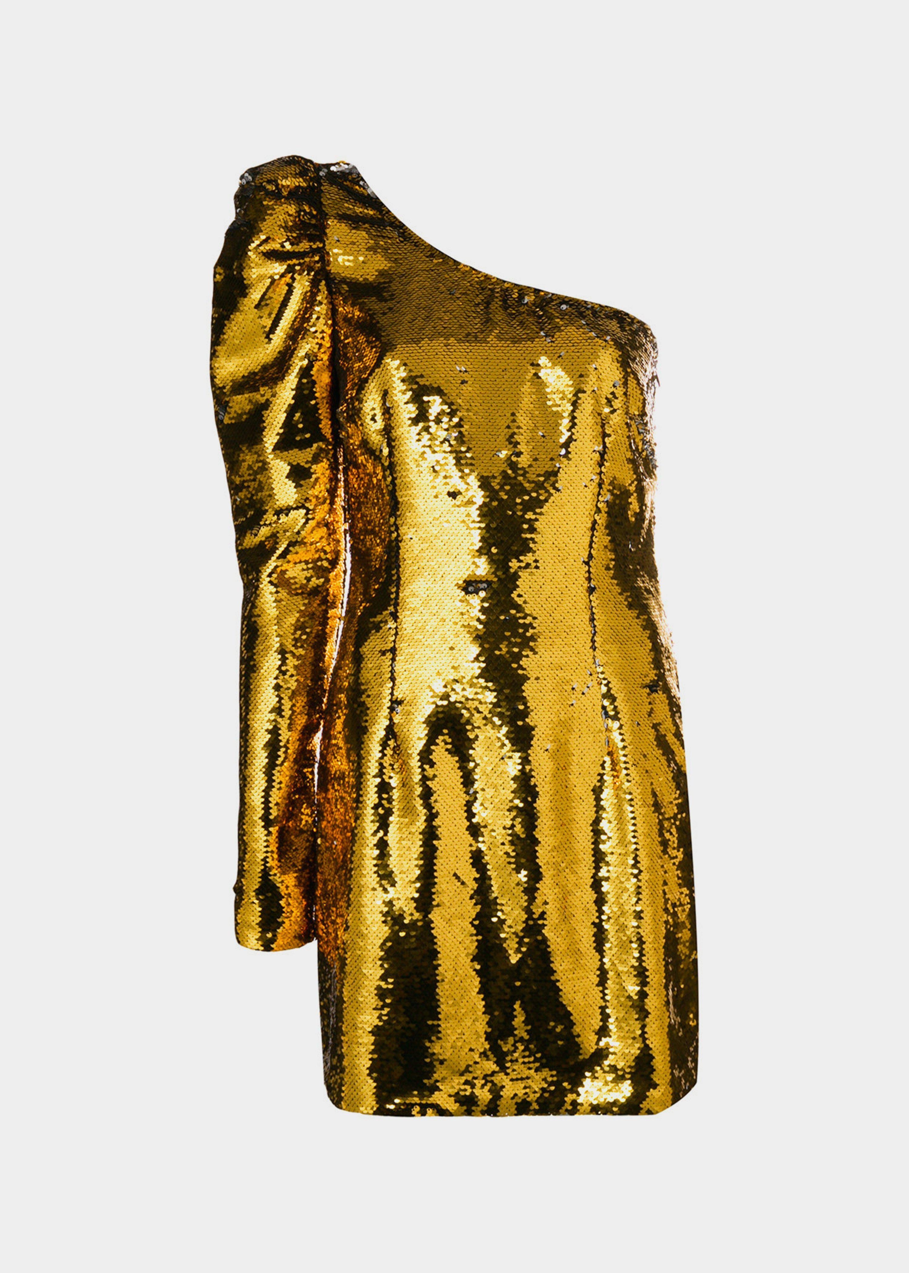 amen sequin dress Amen Sheer Sequin Embellished Dress in White