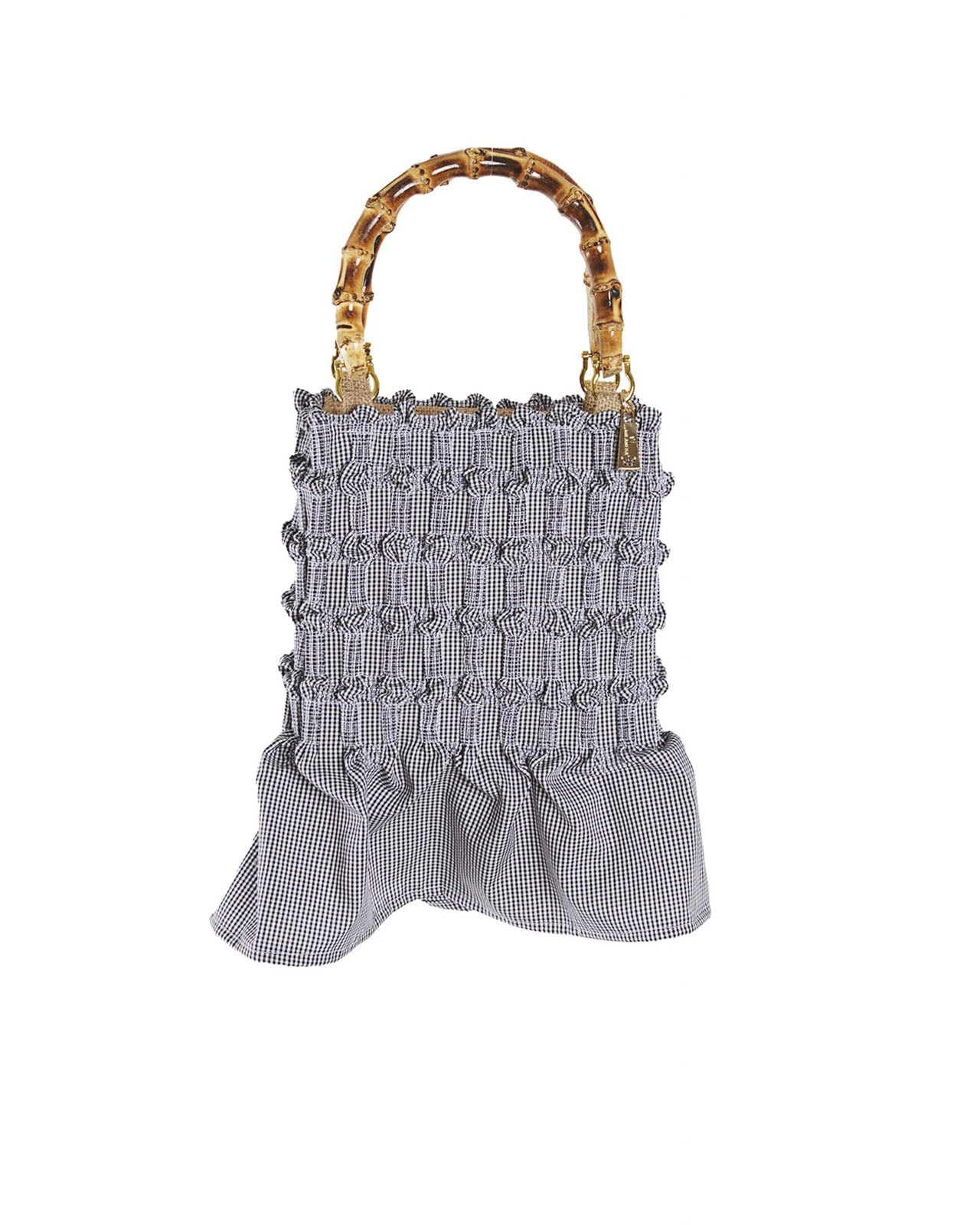 Cambrass Borsa Passeggino Talega Vichy Rosso – Con Moschettoni E Tracolla, Dimensioni 12x40x35cm - 2