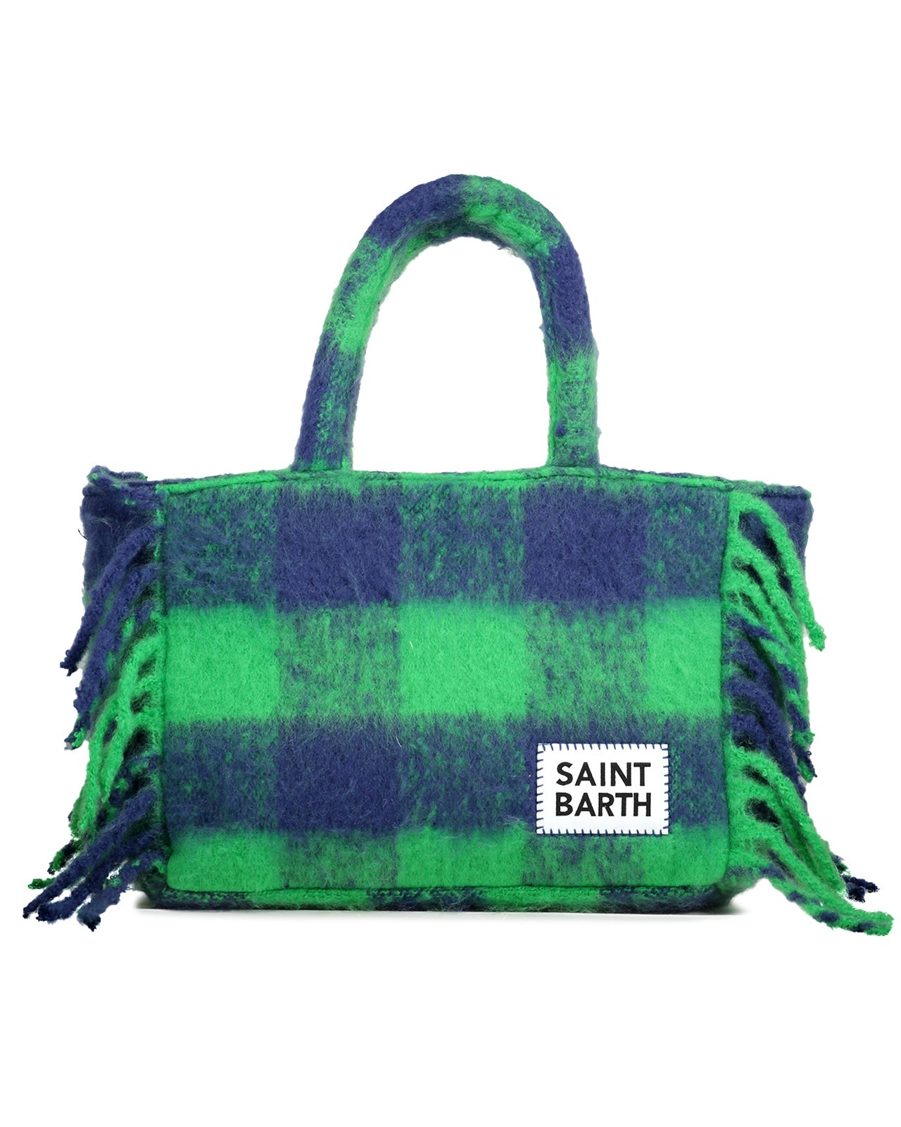 Mc2 Saint Barth Borsa Colette In Sangallo Bianco Con Volant COL0027/02534L