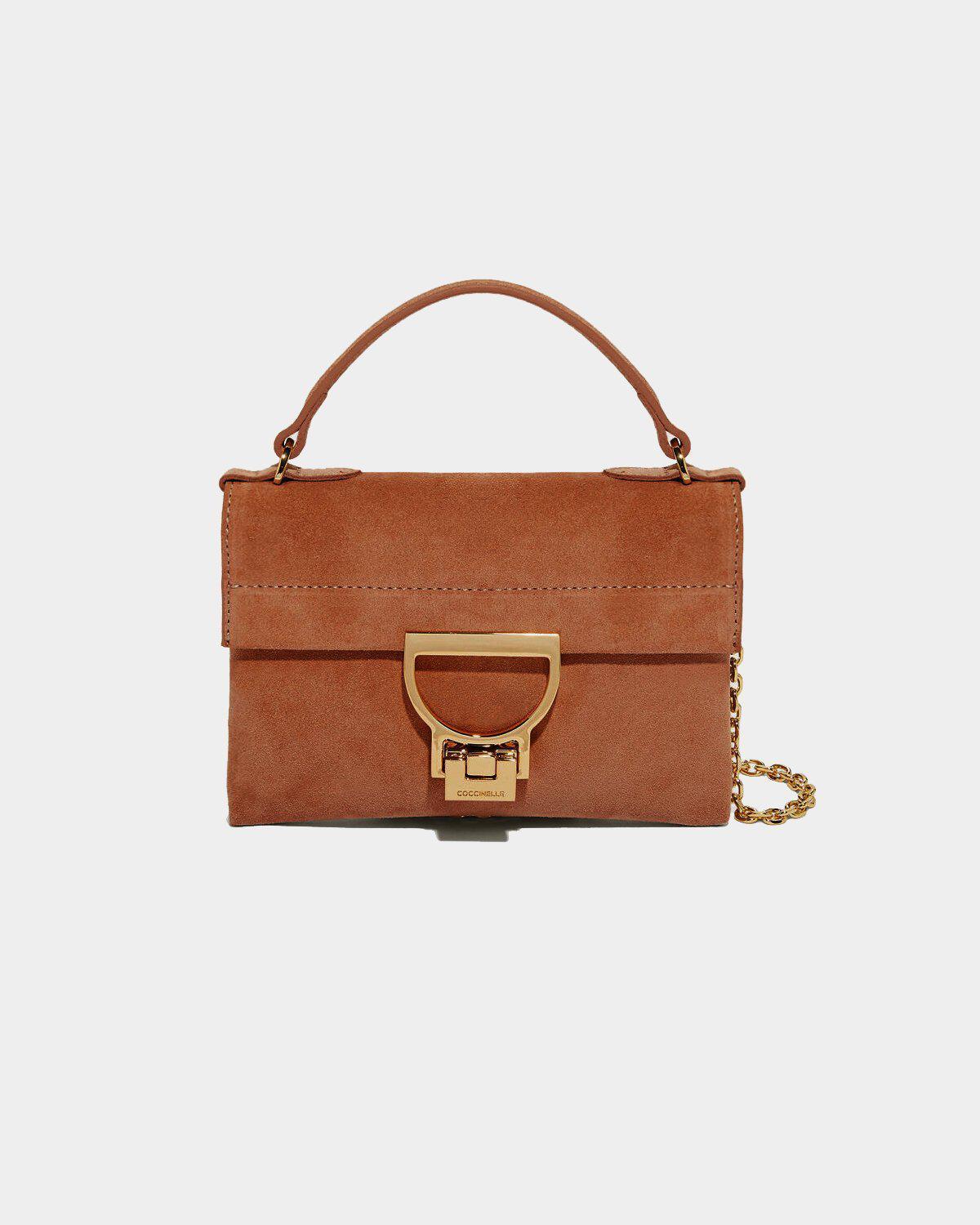 Ladybugs Arlettis Mignon Suede Caramel Bag - Main Image