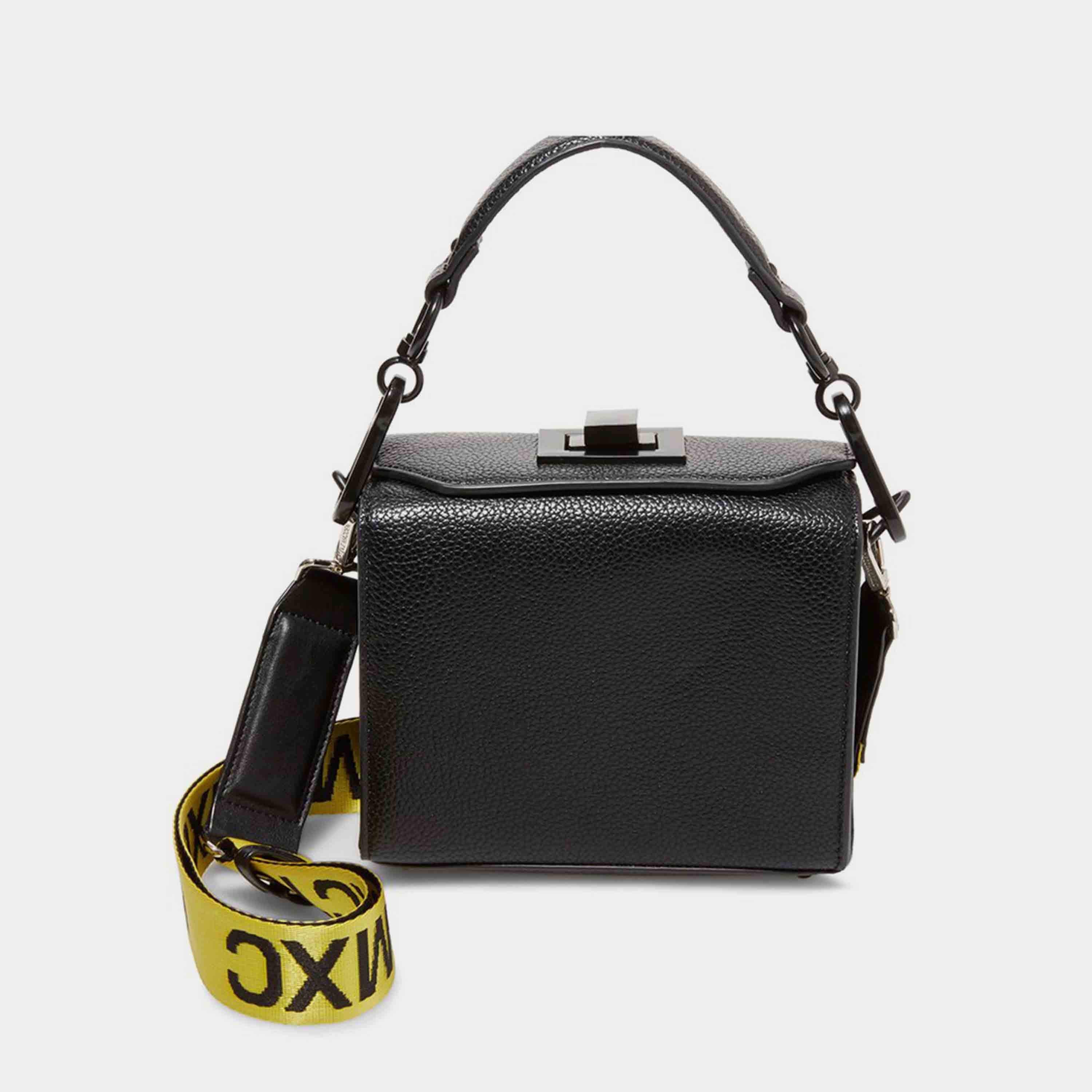 Steve Madden Bkween black leatherette bag