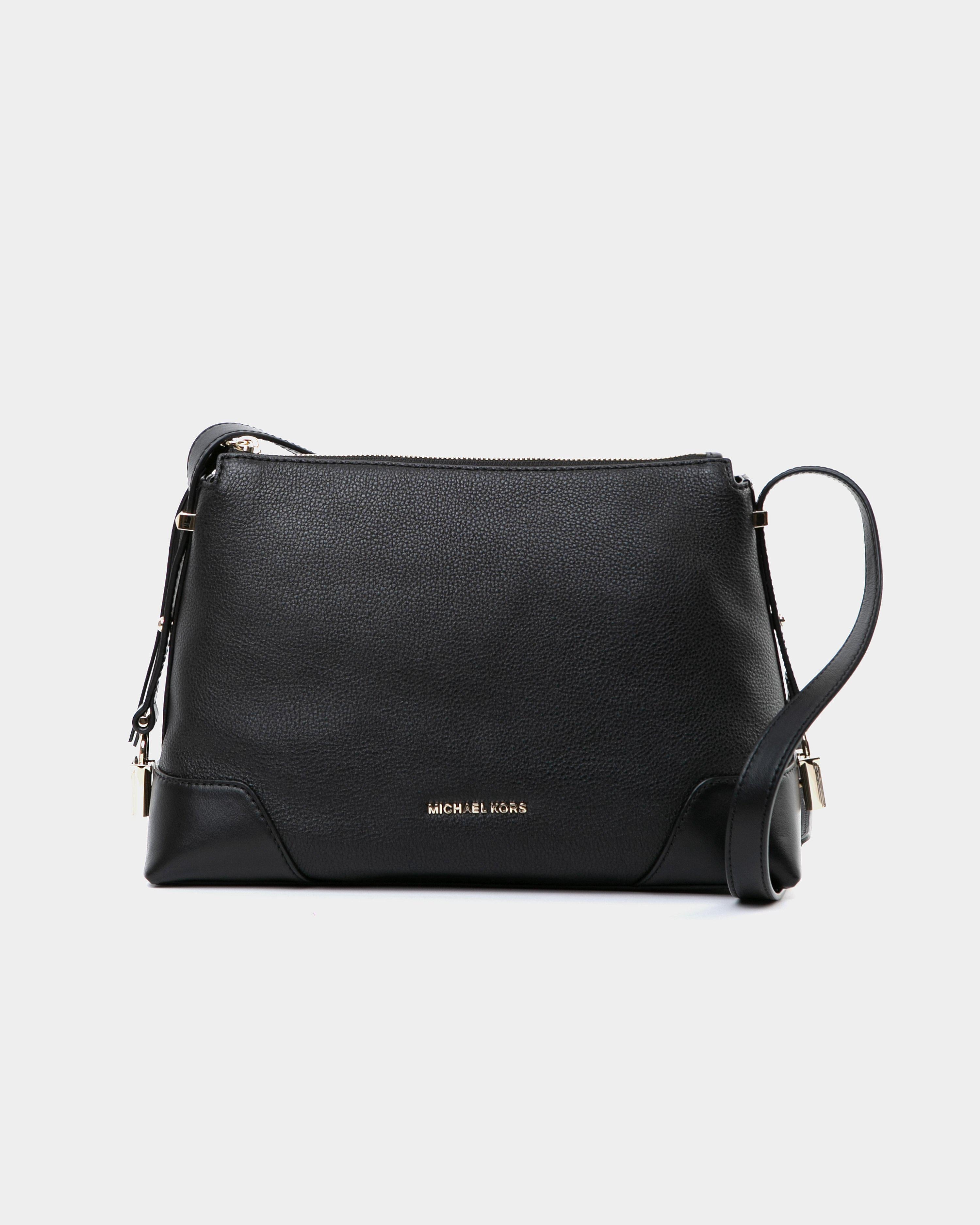 Michael Kors Crosby MD Messenger black bag leml