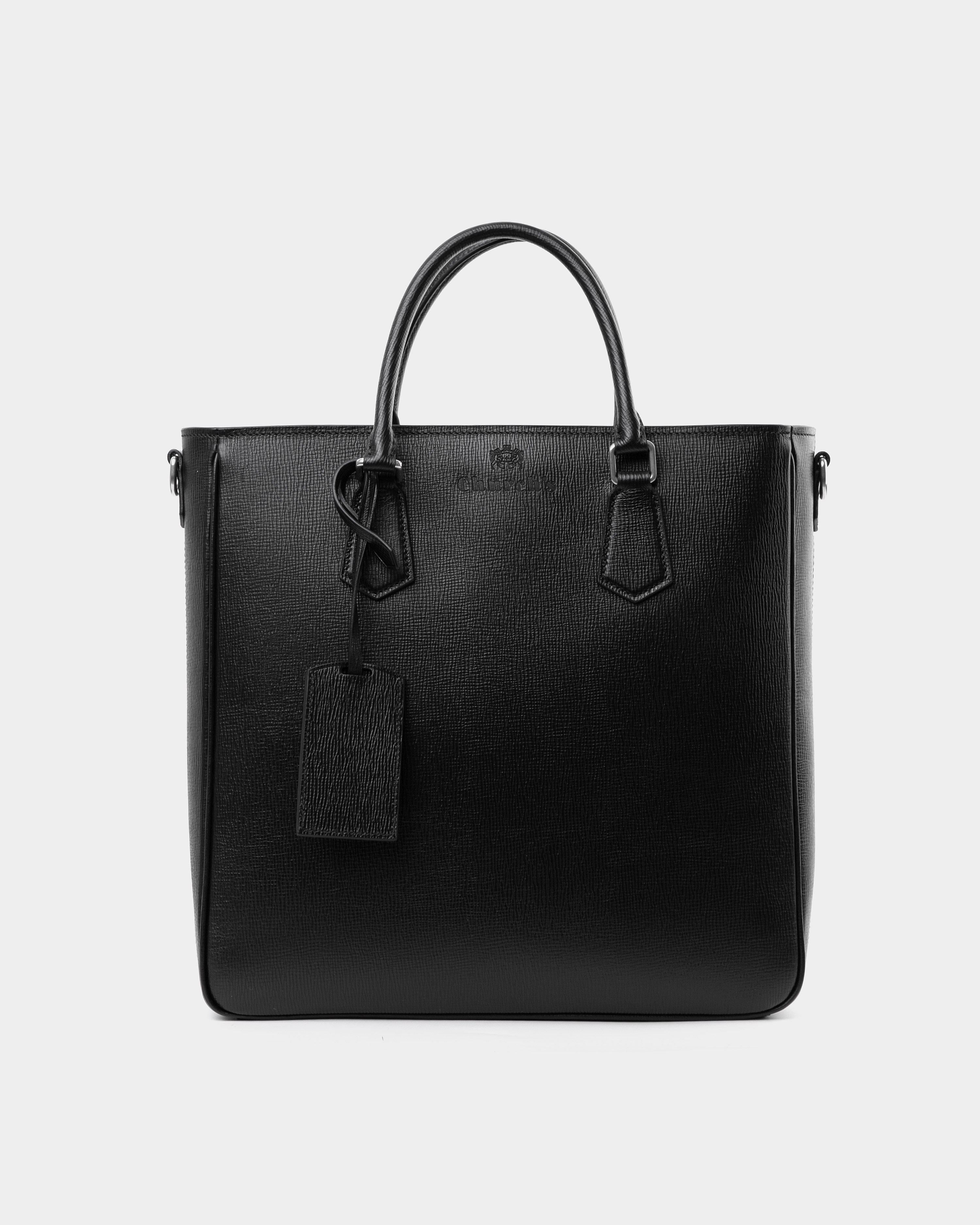 Church s Borsa Guilford pelle St. James nera leml