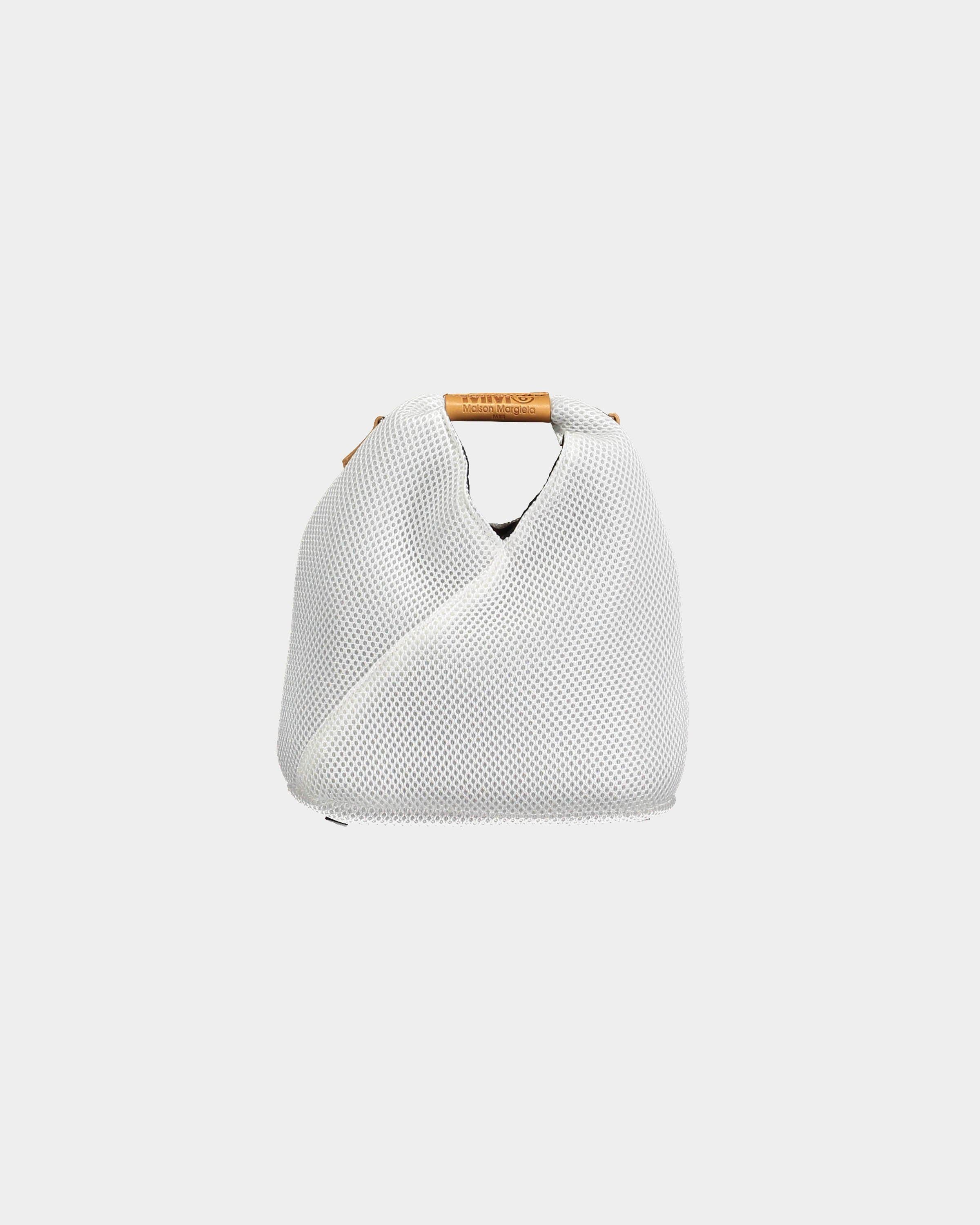 MM6 Maison Margiela | Japanese mini mesh bag in white – lemlò
