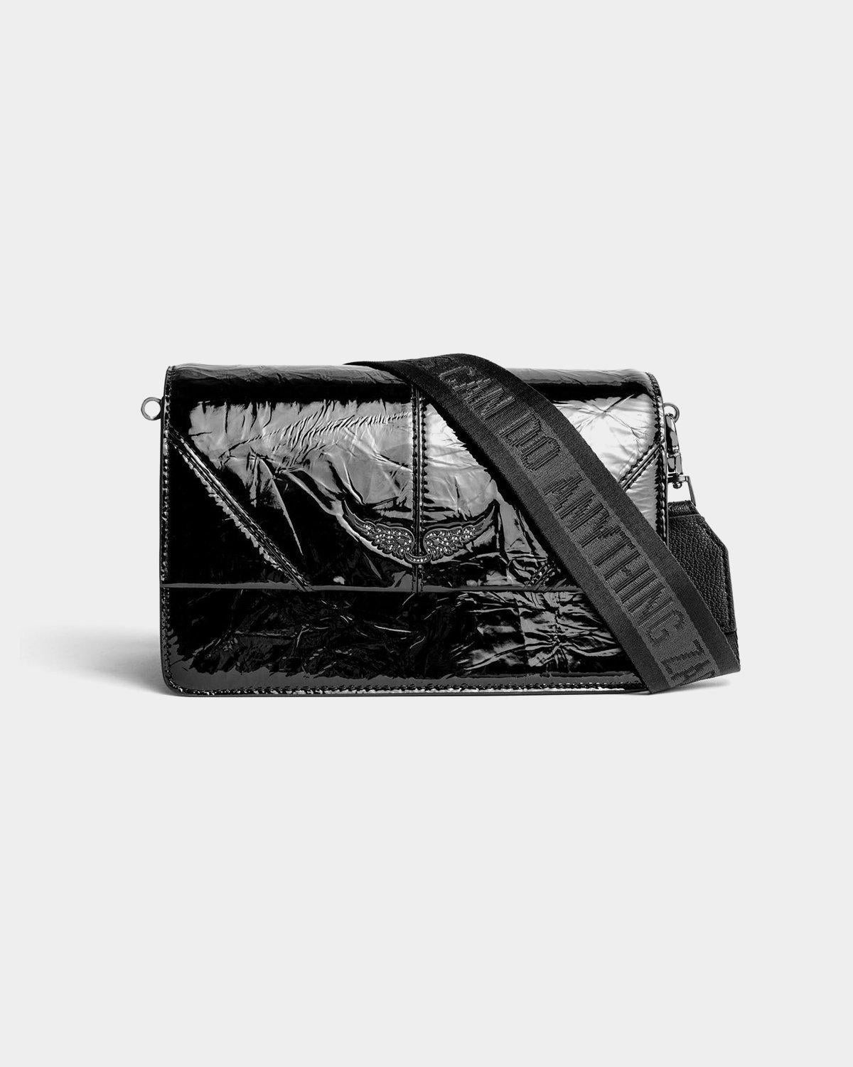 Zadig Voltaire Black patent Lolita Patent bag leml
