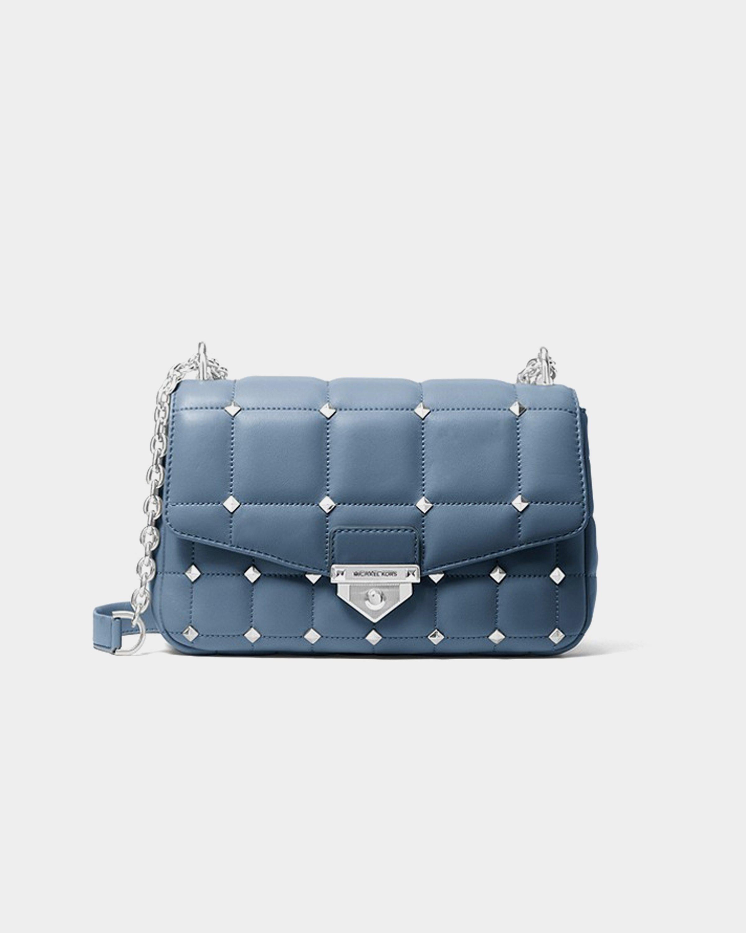 Michael Kors Soho Large Studded denim bag – lemlò