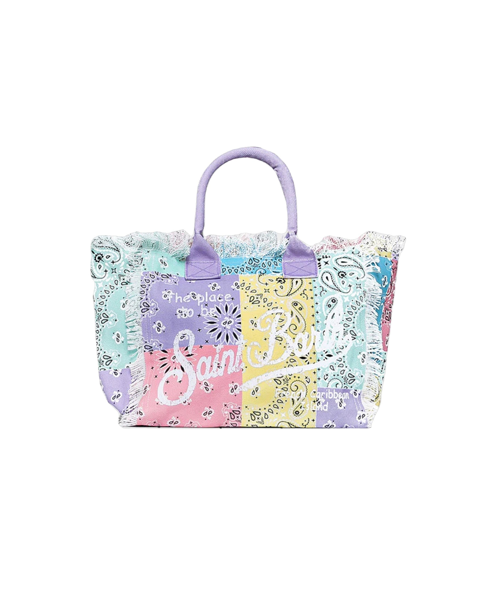MC2 Saint Barth Borsa Vanity Bandana Round Color Canvas