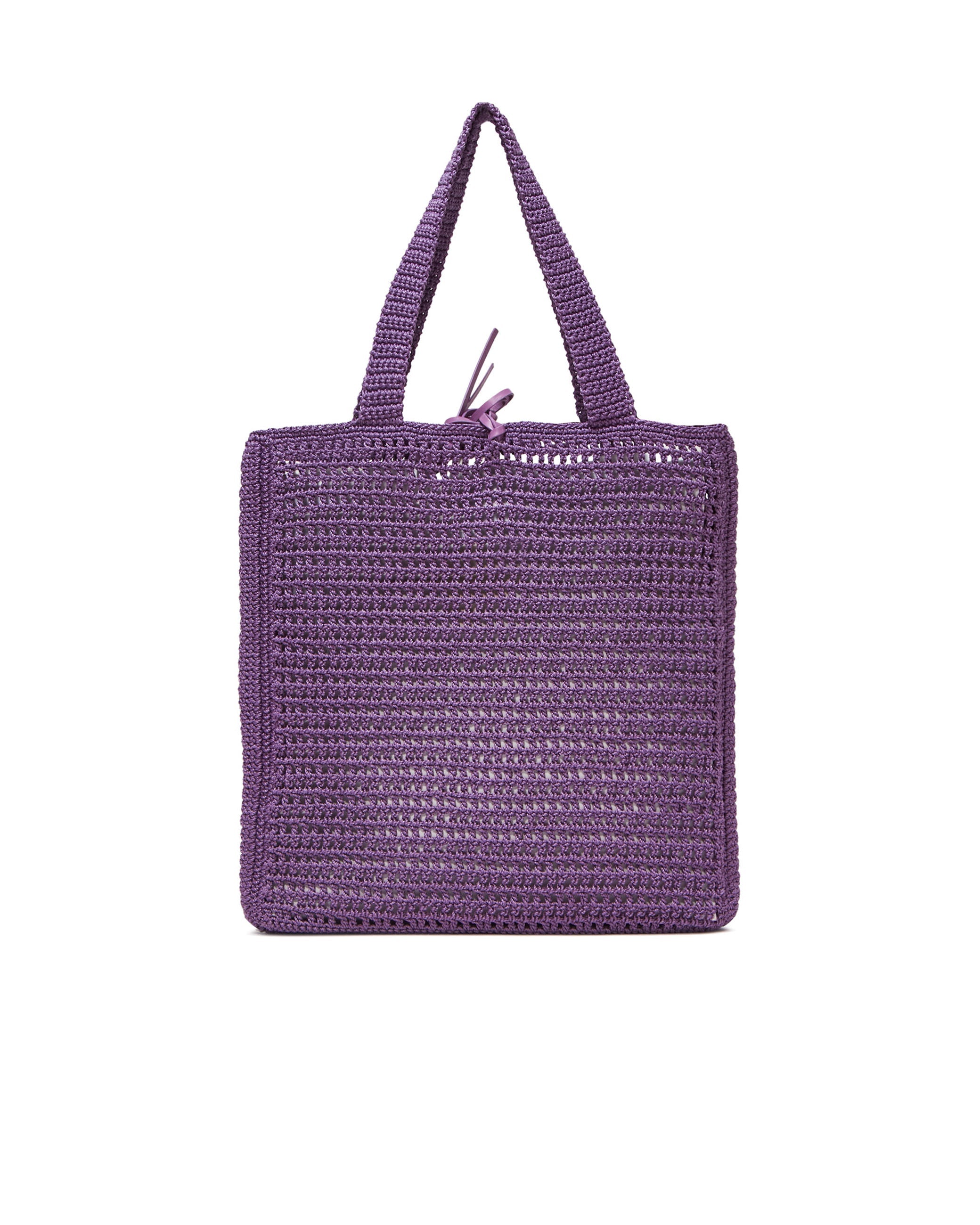Gianni Chiarini Wisteria purple rope Victoria bag lemlo