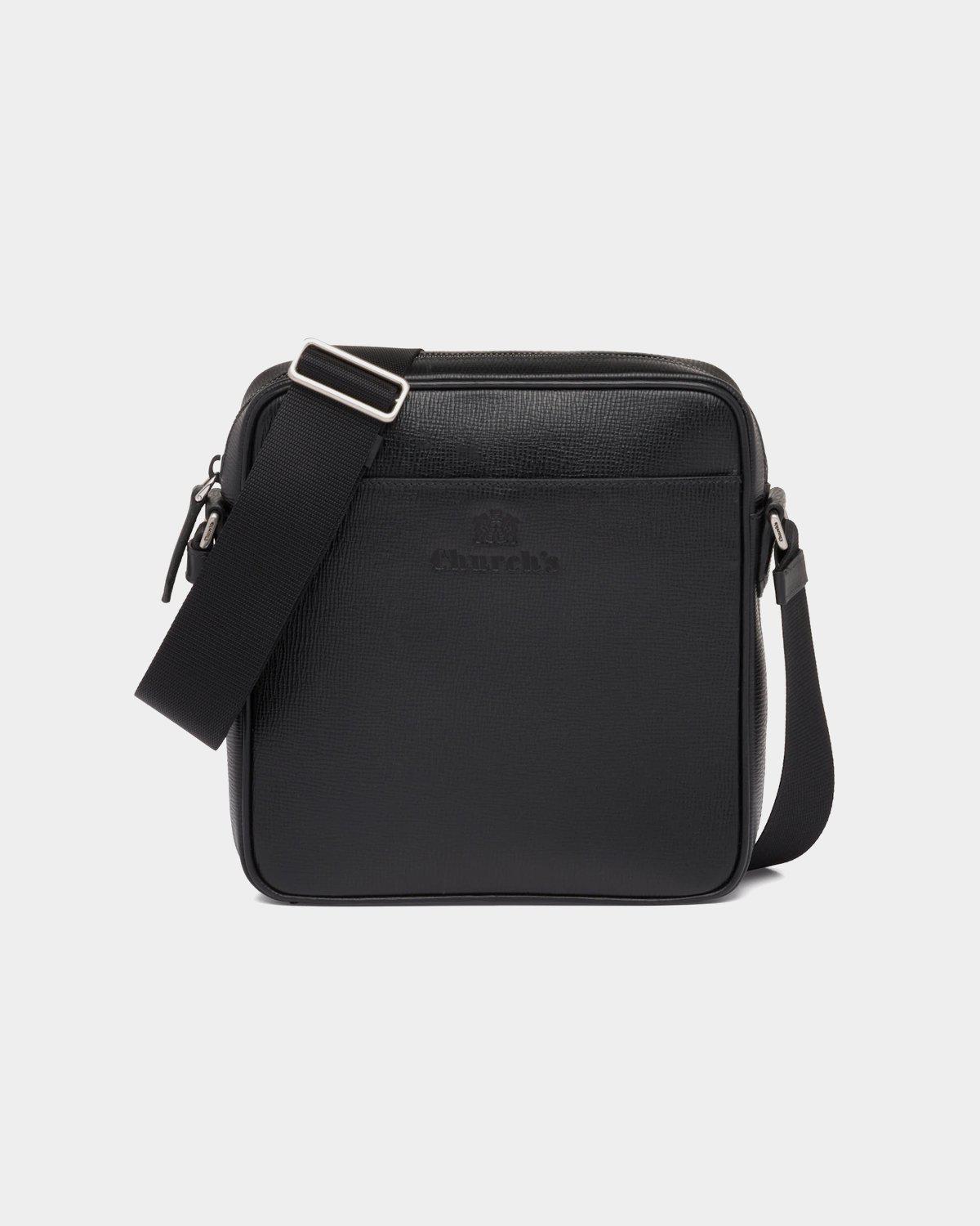Church s Chilston St. James black leather shoulder bag