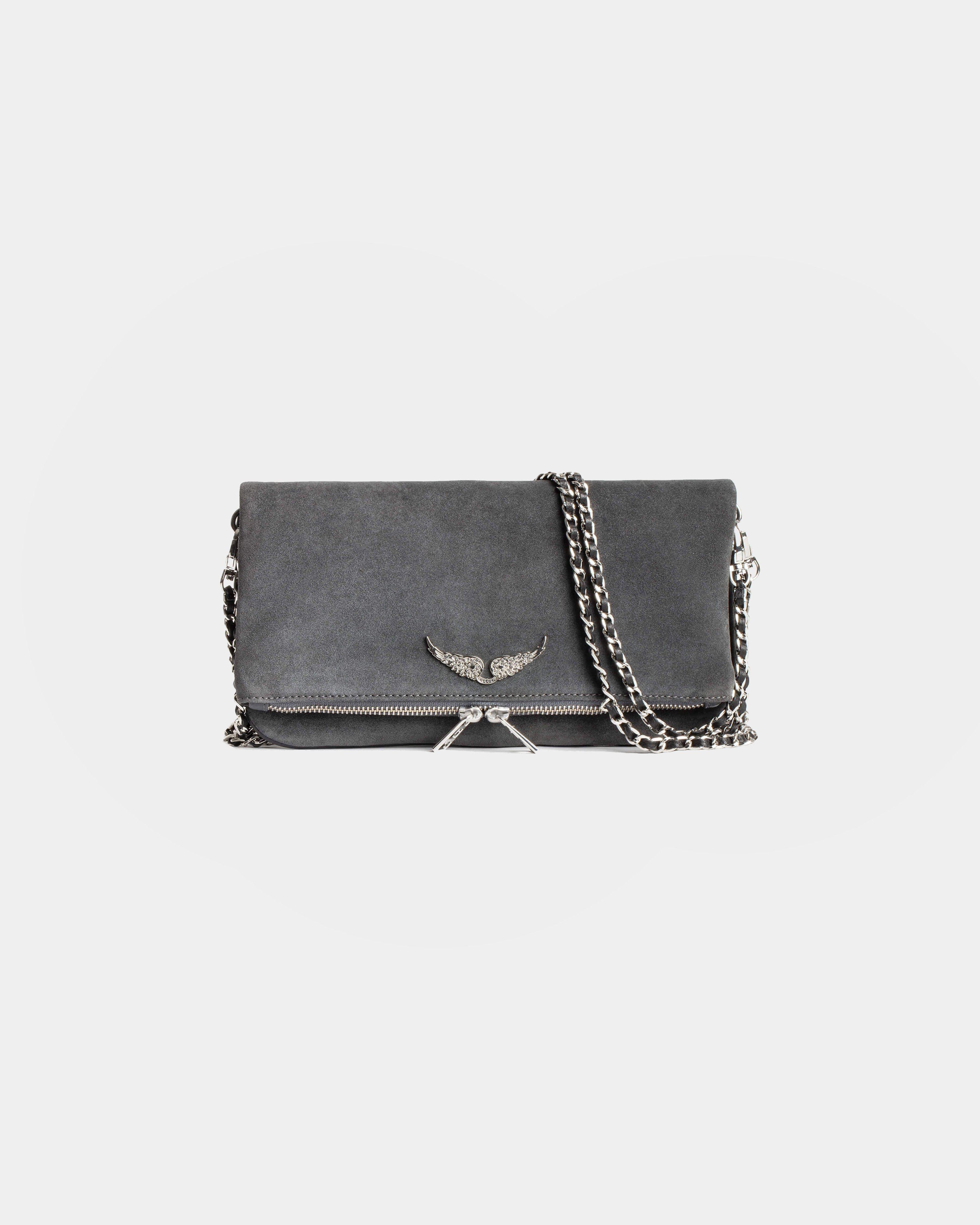 Suede Bag Rock Bag Zadig Voltaire Zadig Voltaire Rock Suede Clutch