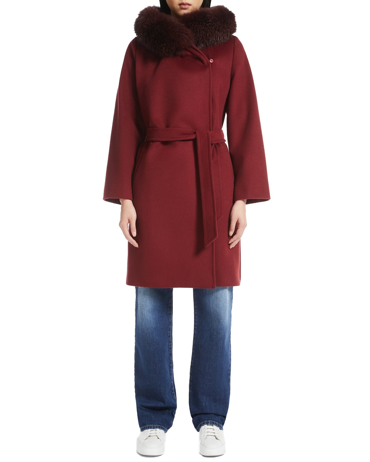 Coat Max Mara Rebajas 2020 Max Mara Abrigos Outlet Abrigo Rojo Max