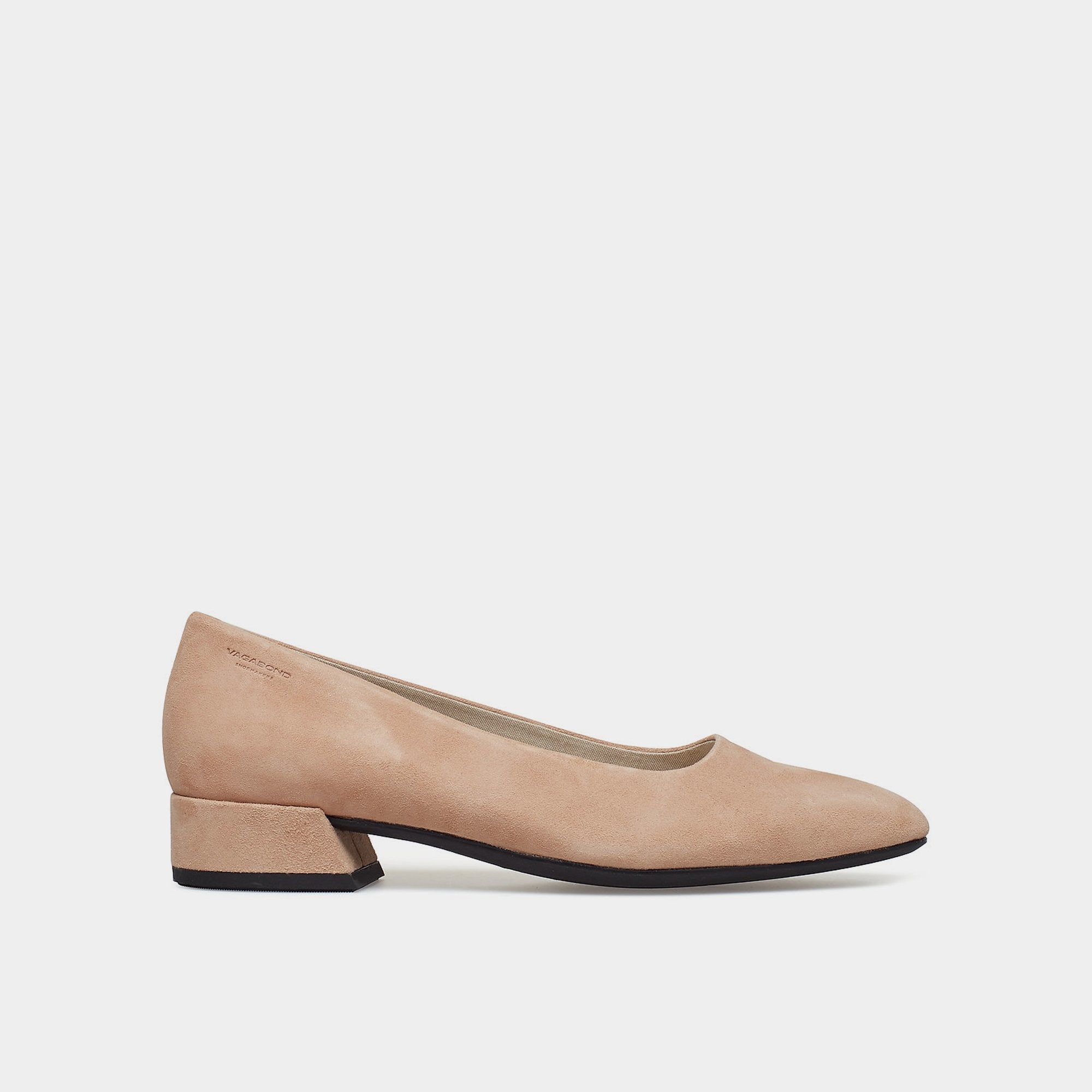 Vagabond Joyce almond suede pump – lemlò - Main Image
