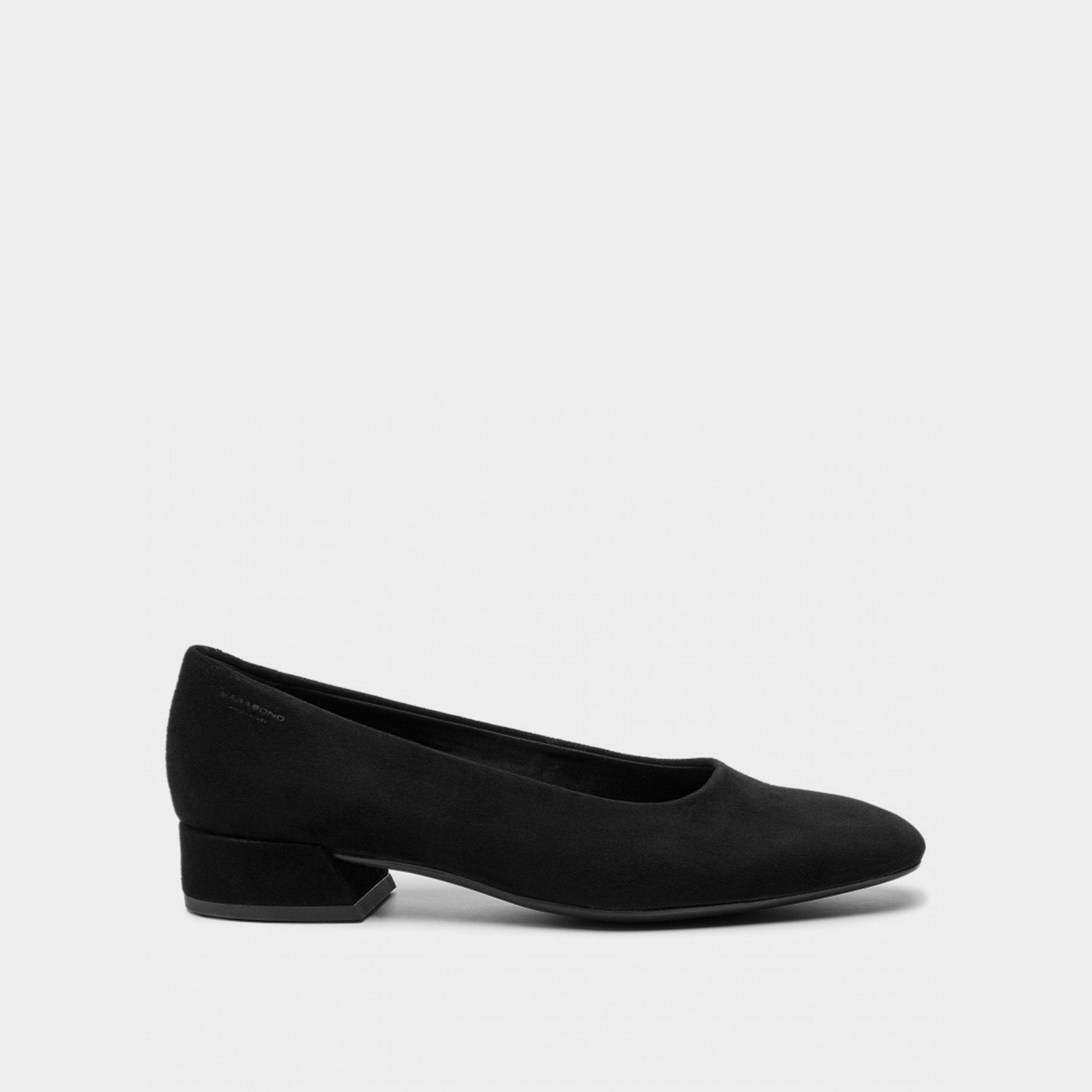 Vagabond Joyce black suede pump – lemlò