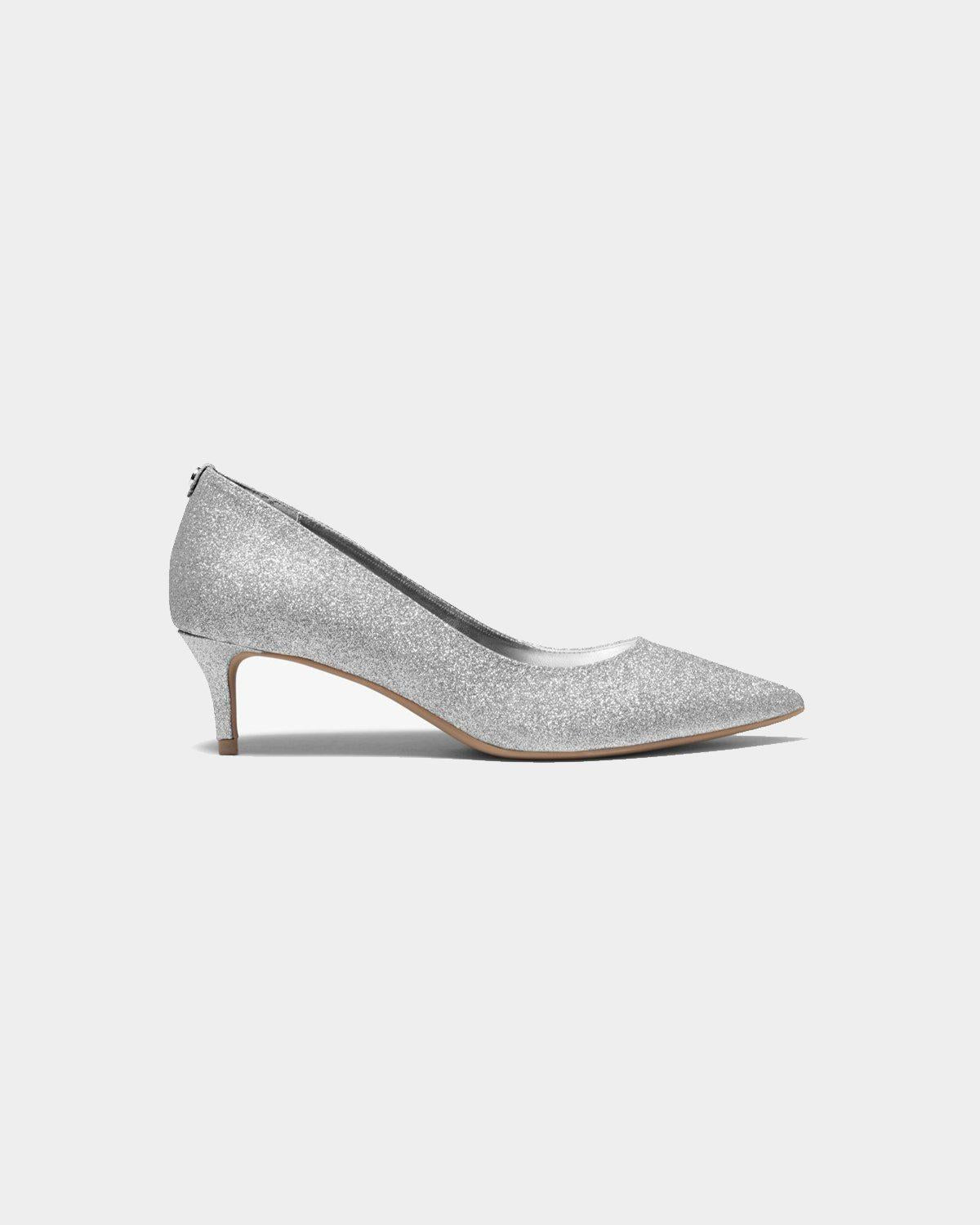 Michael kors glitter kitten heels 2025