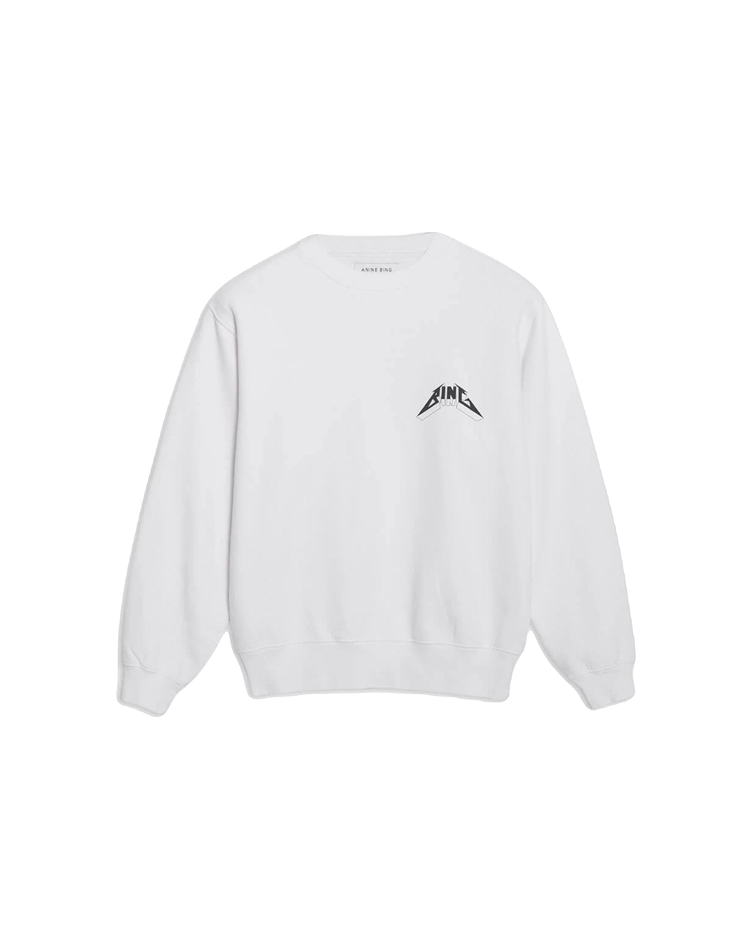 Felpa ANINE BING Bradie Per Donna - Pile Morbido E Logo Stampato, Scollo Rotondo
