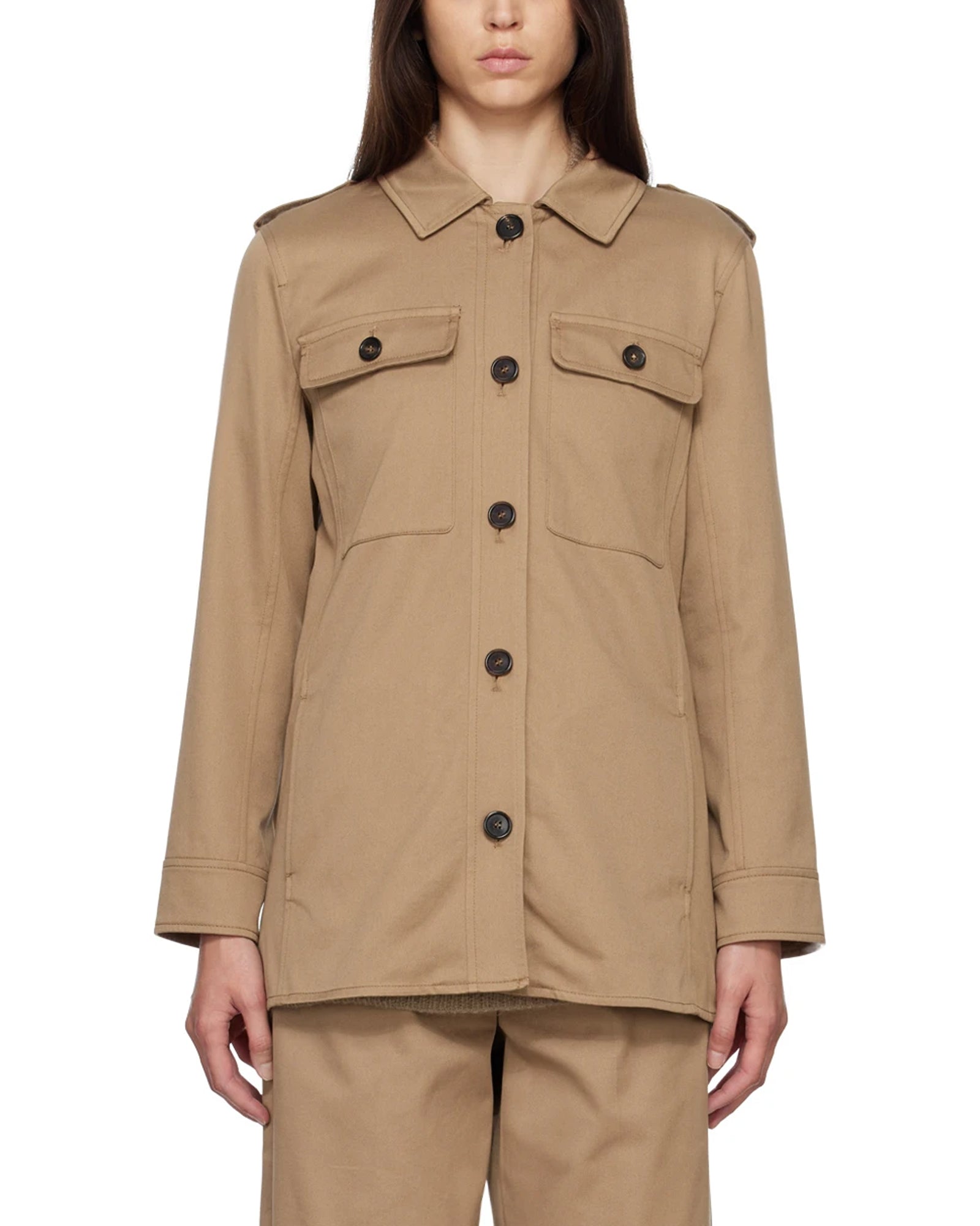 'S Max Mara Giacca sahariana Adamo camel - Main Image