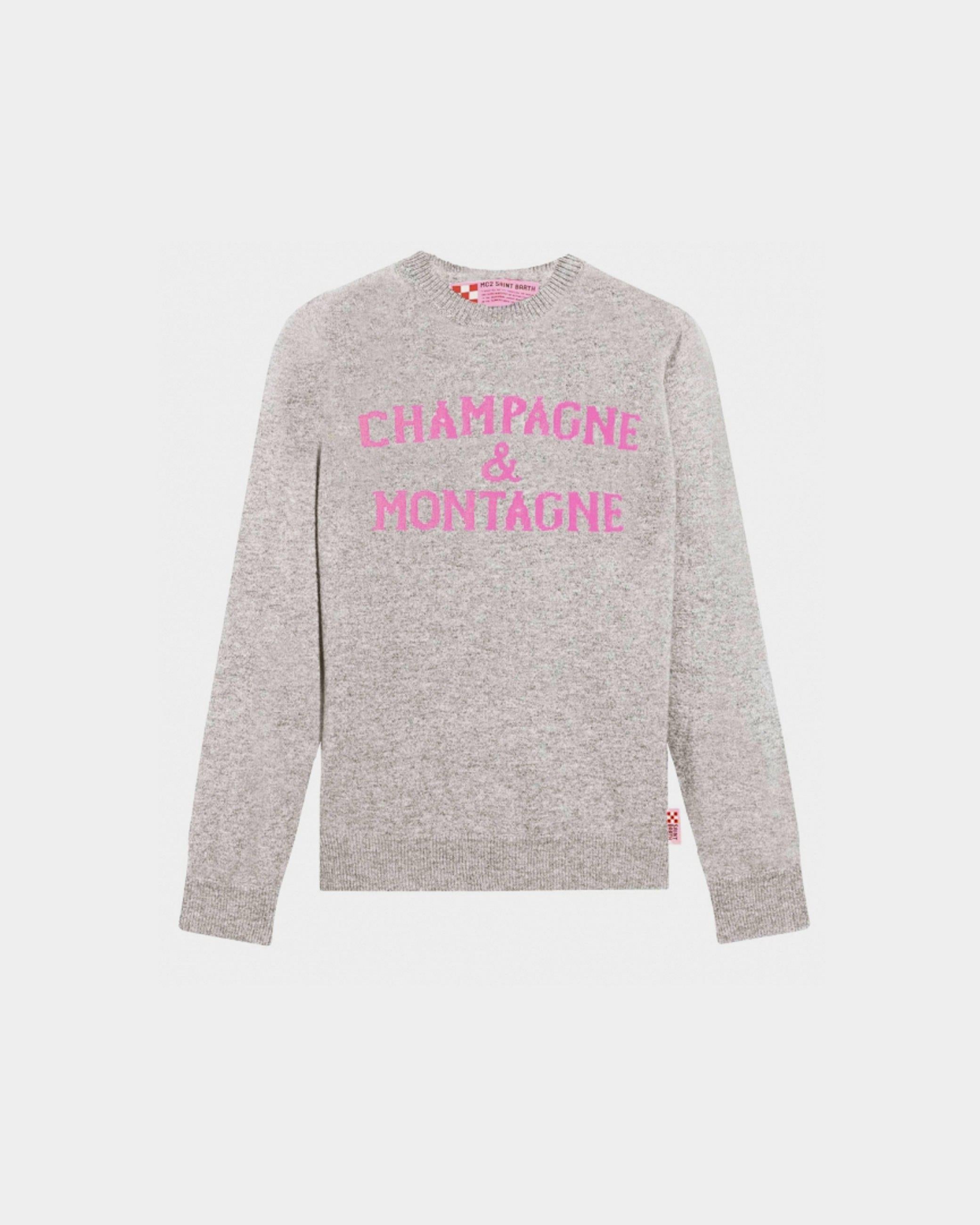 Mc2 Saint Barth Champagne Champagne And Montagne Sweater Pink