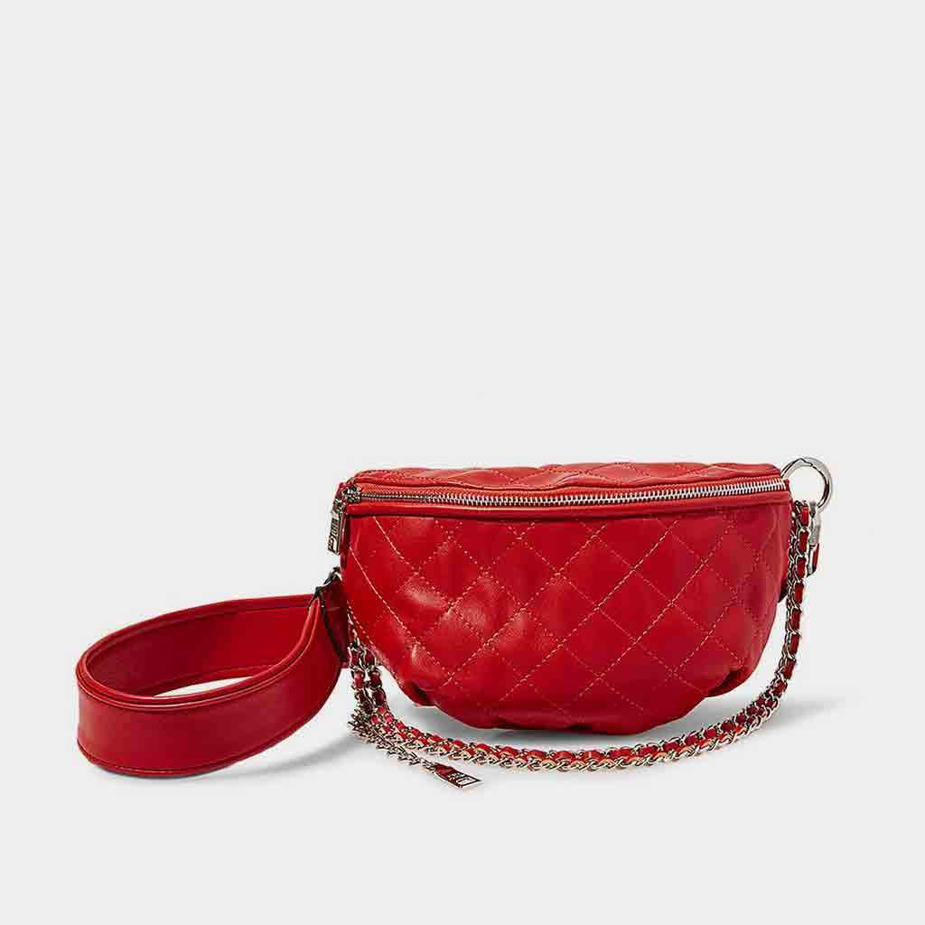 Steve Madden Bum bag BMandie red leather – lemlò