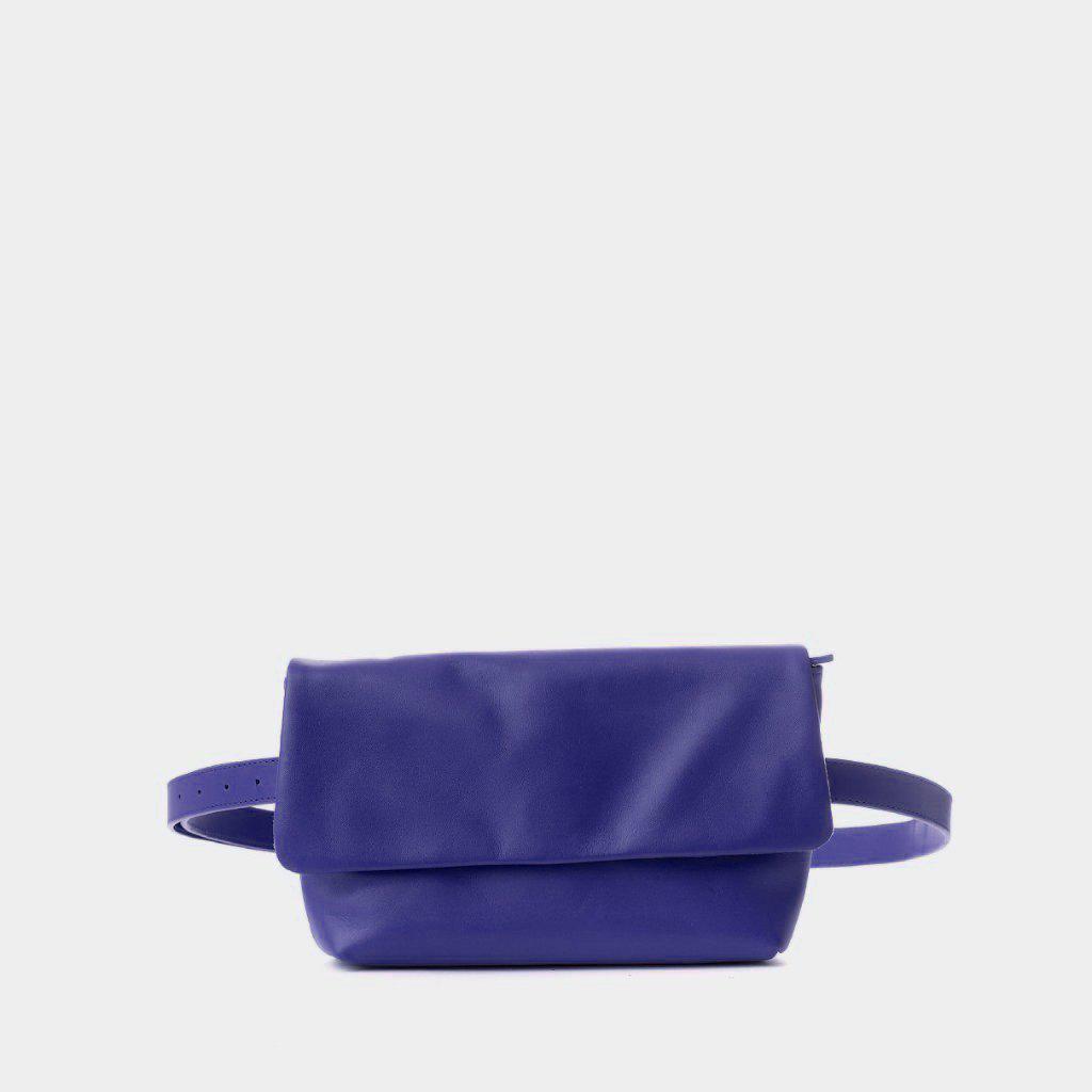 Vagabond Copenhagen blue leather belt bag - Main Image