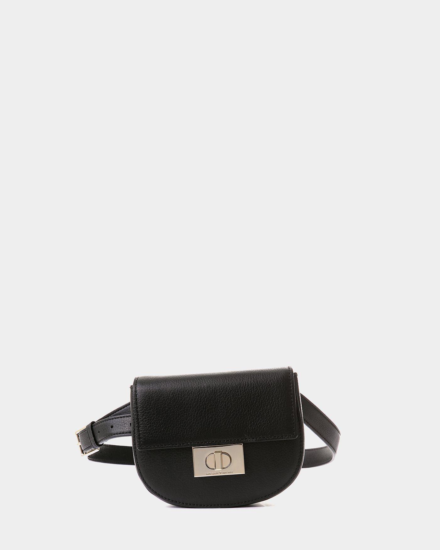 Kate Spade Rita belt bag in black leather